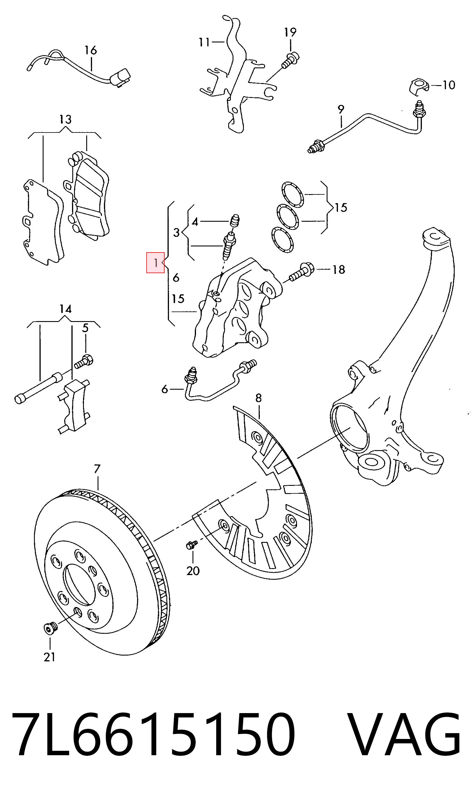 7L6615150 VAG