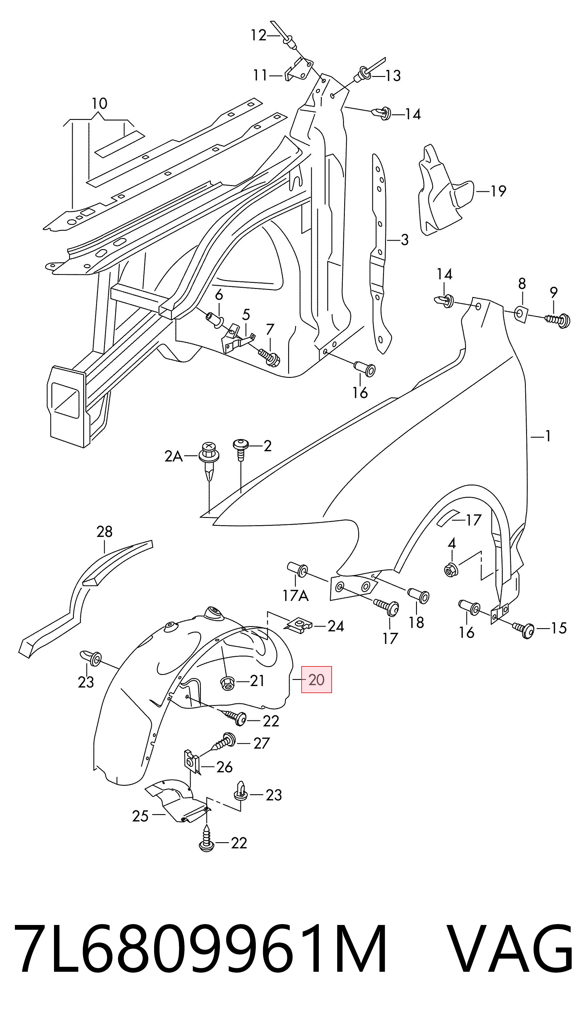7L6809961M VAG