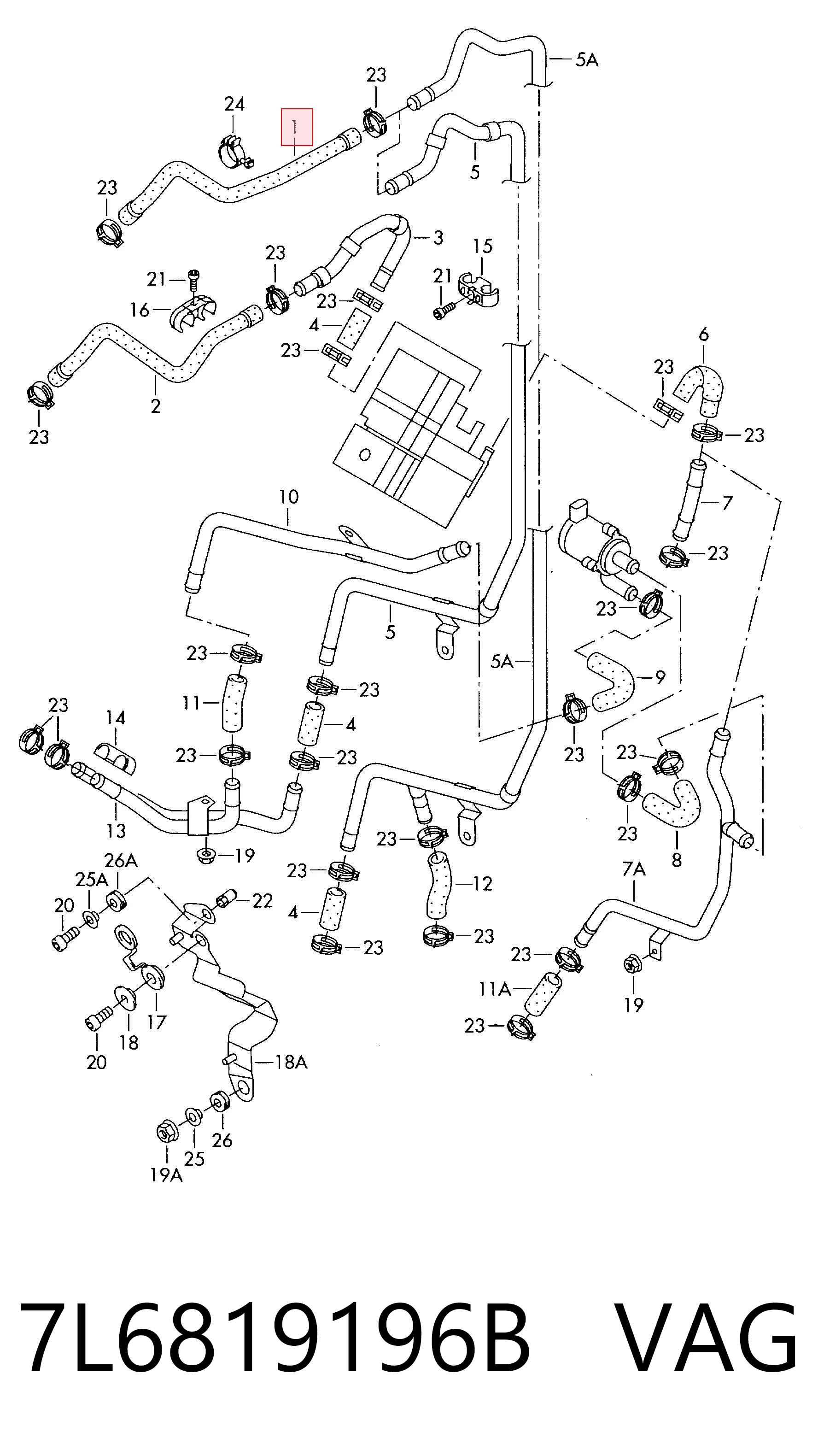 7L6819196B VAG