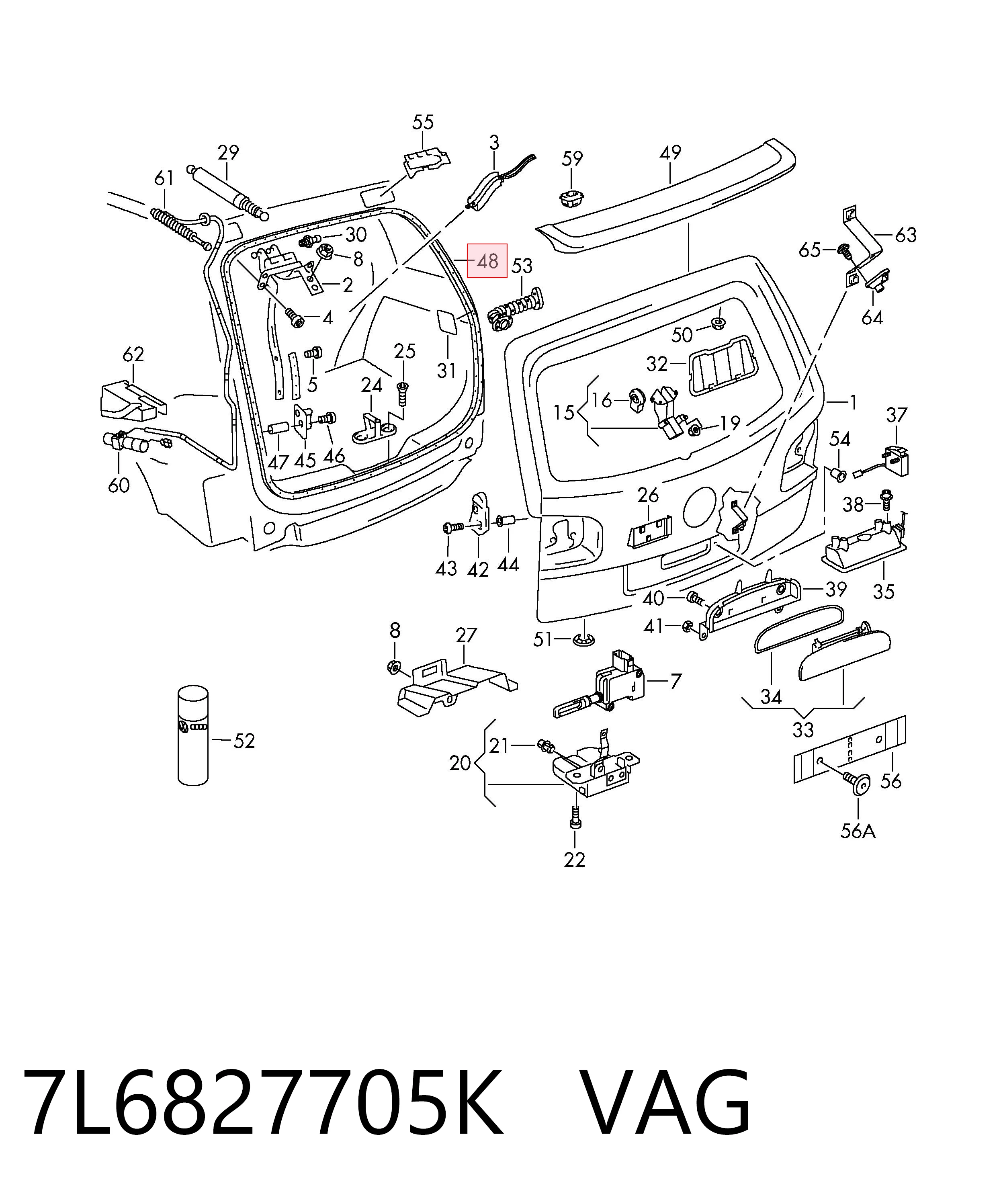 7L6827705K VAG 