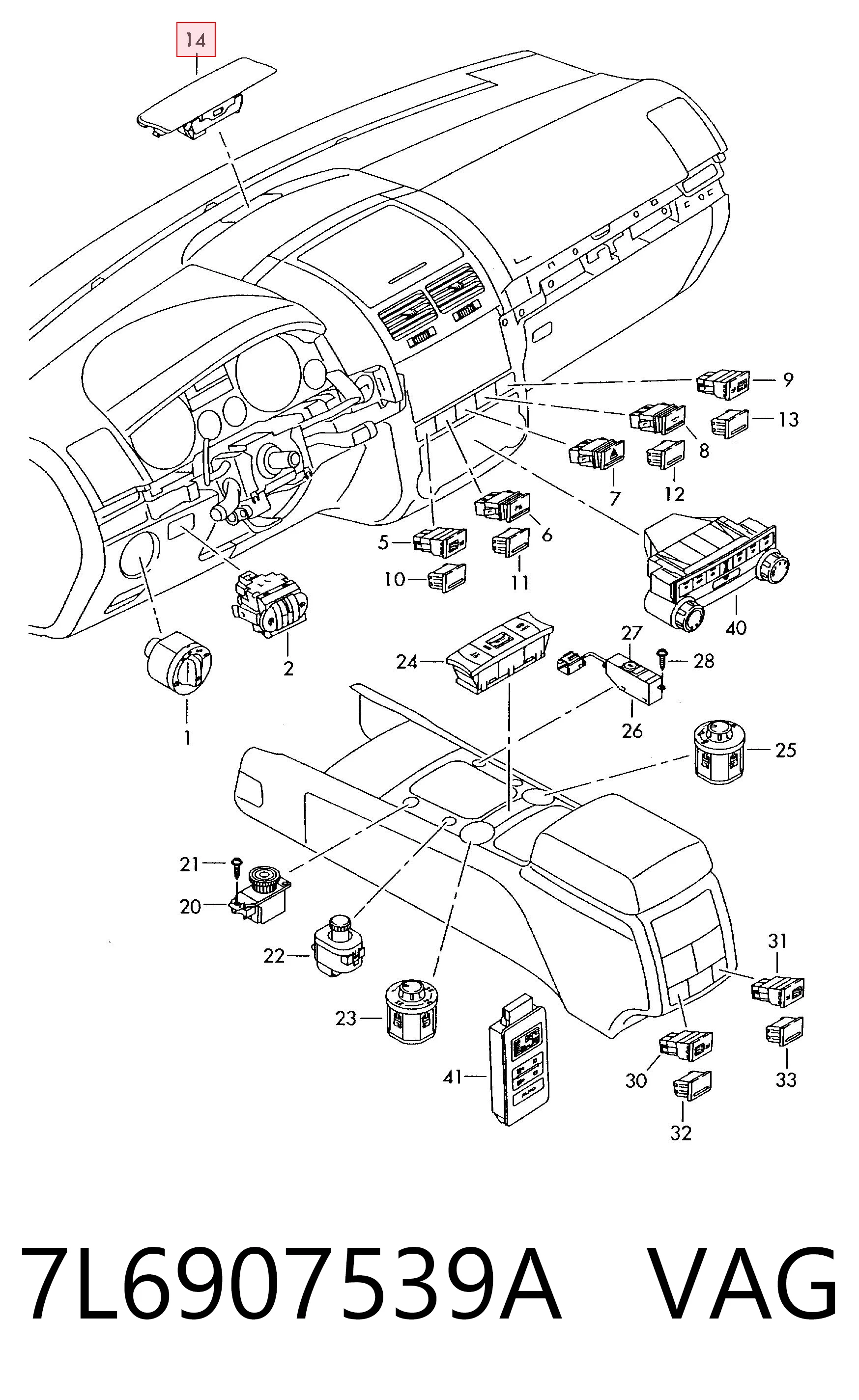 7L6907539A VAG