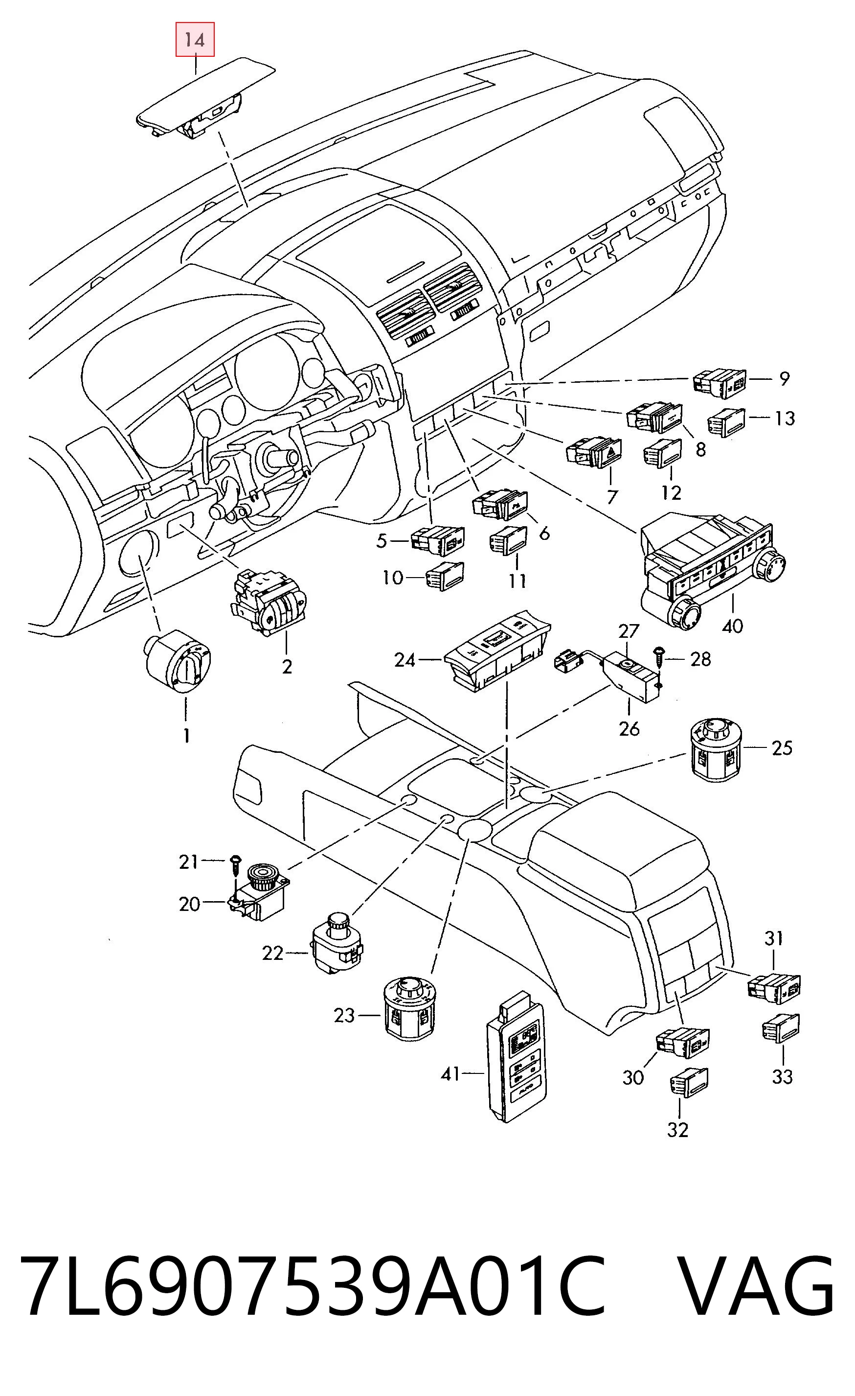 7L6907539A01C VAG
