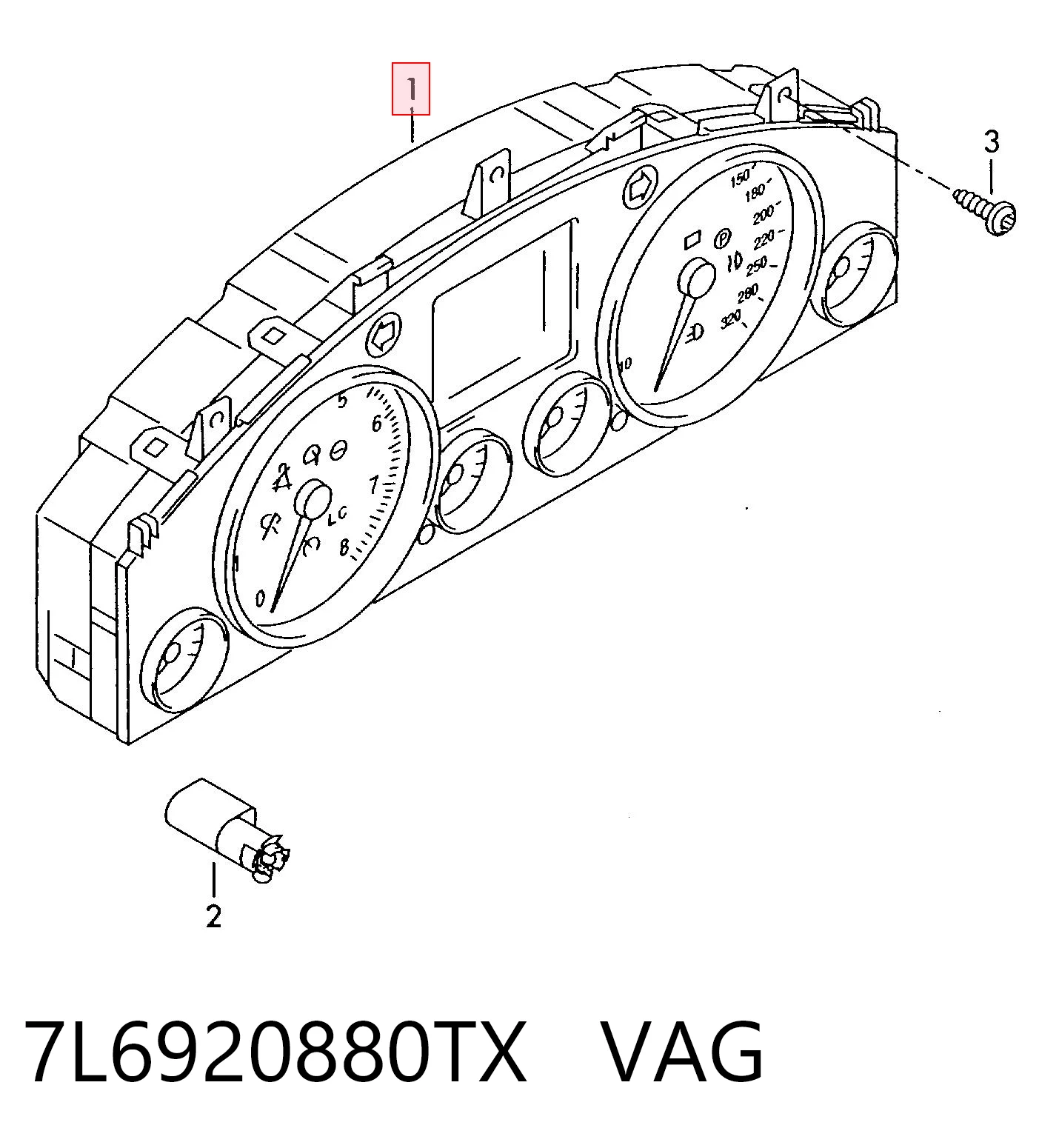 7L6920880TX VAG