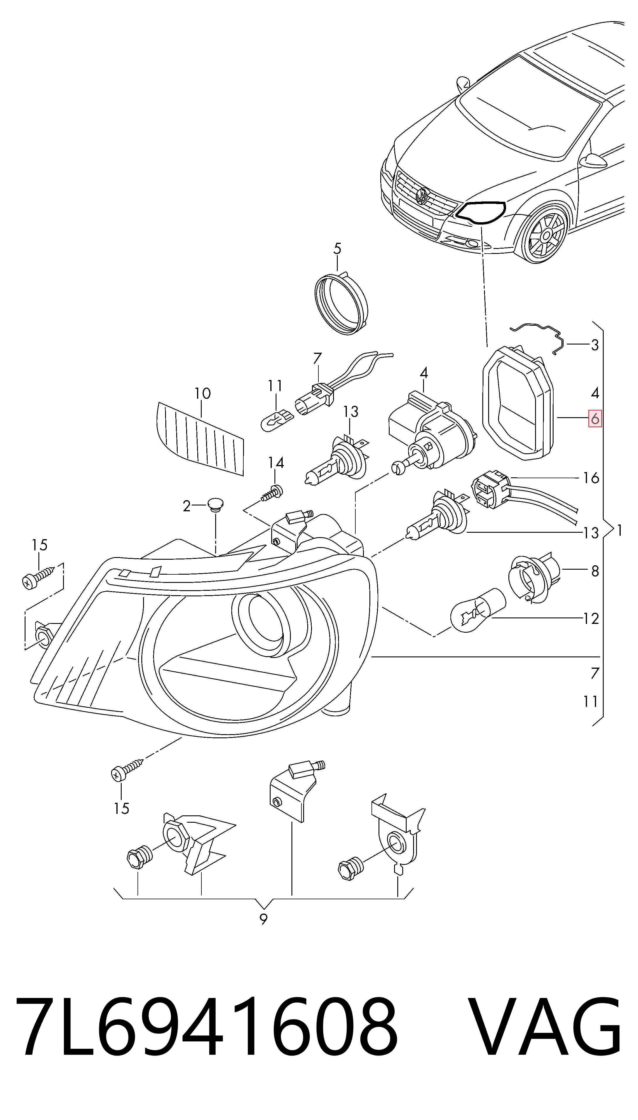 7L6941608 VAG 