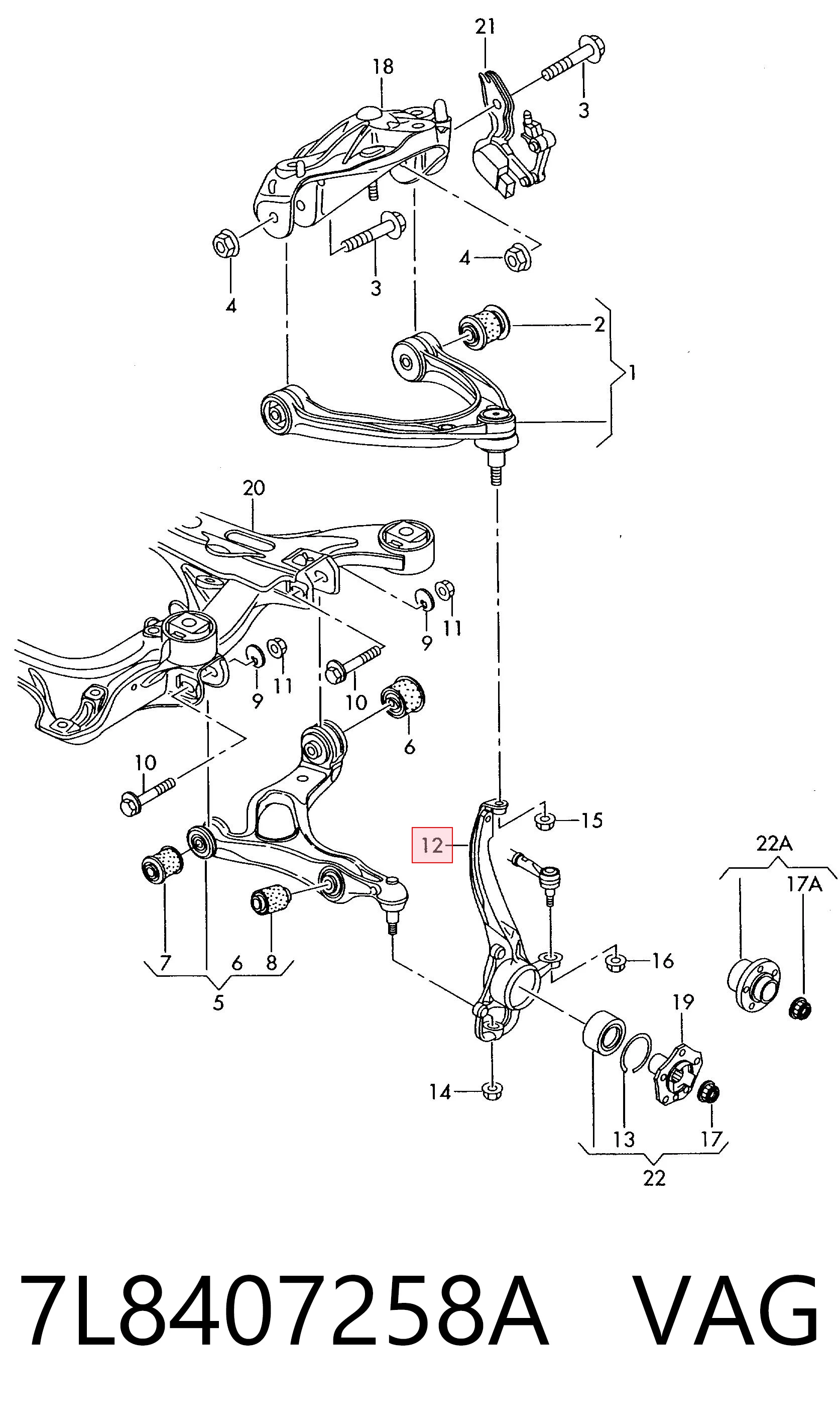 7L8407258A VAG
