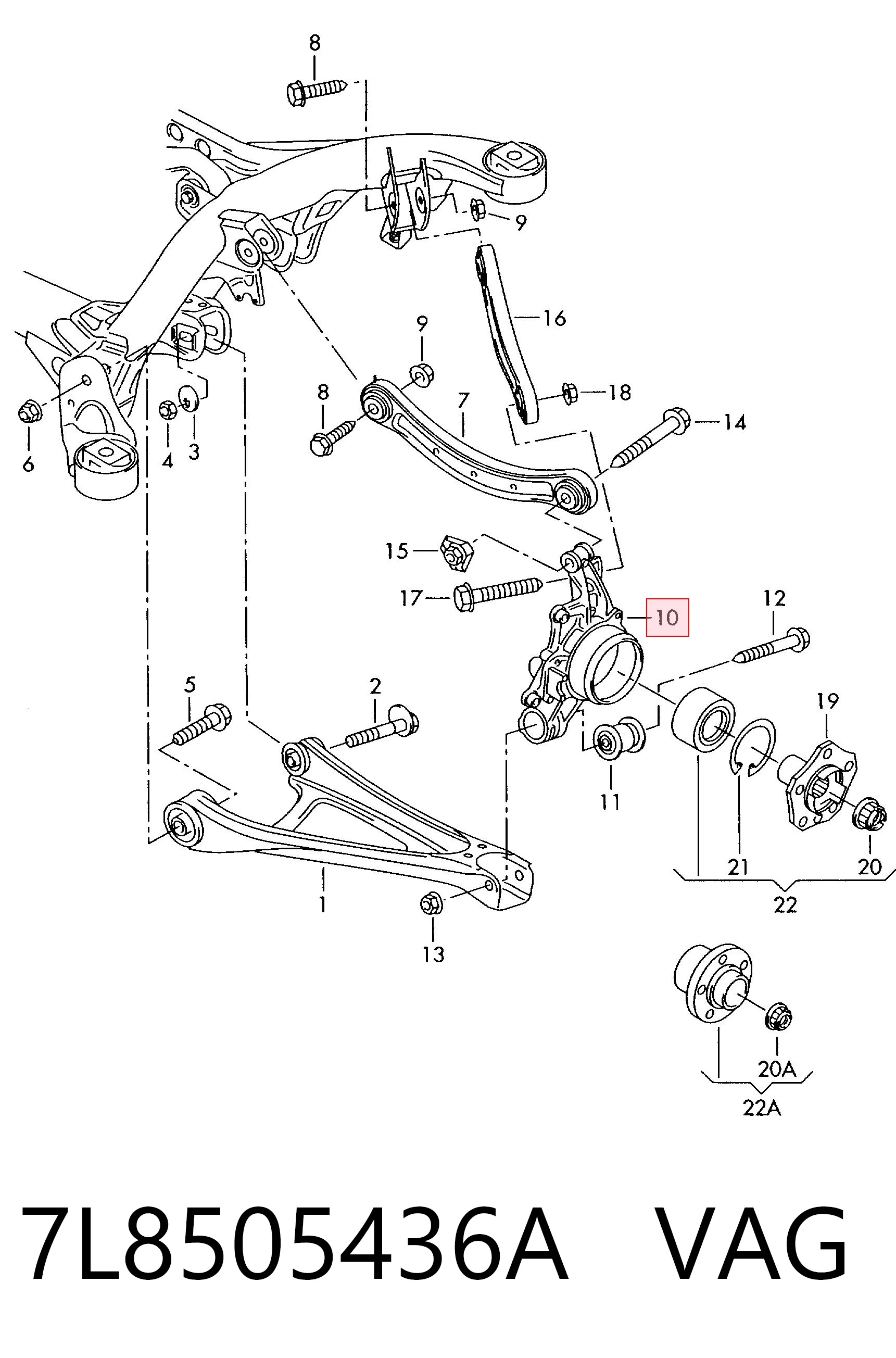 7L8505436A VAG