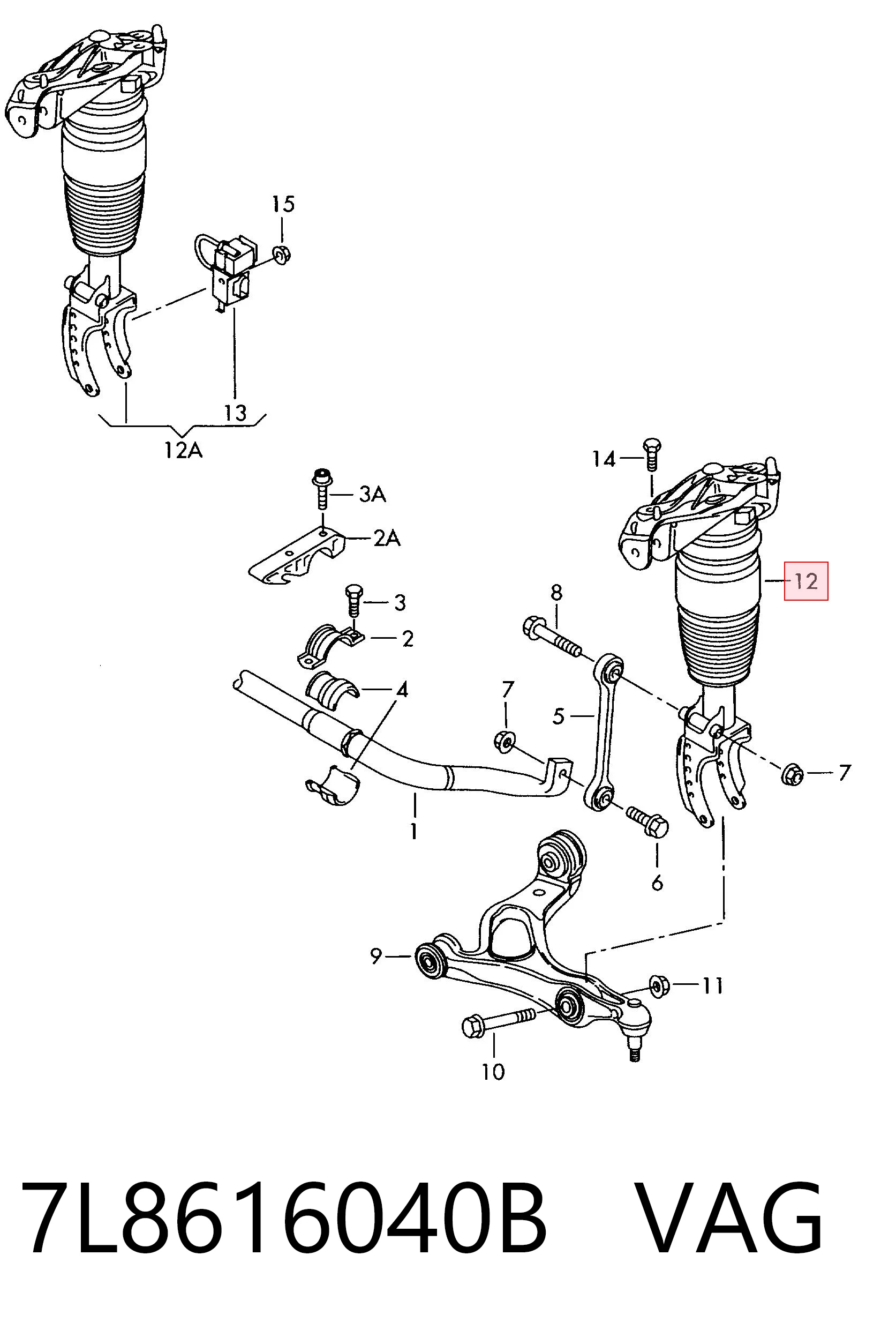 7L8616040B VAG