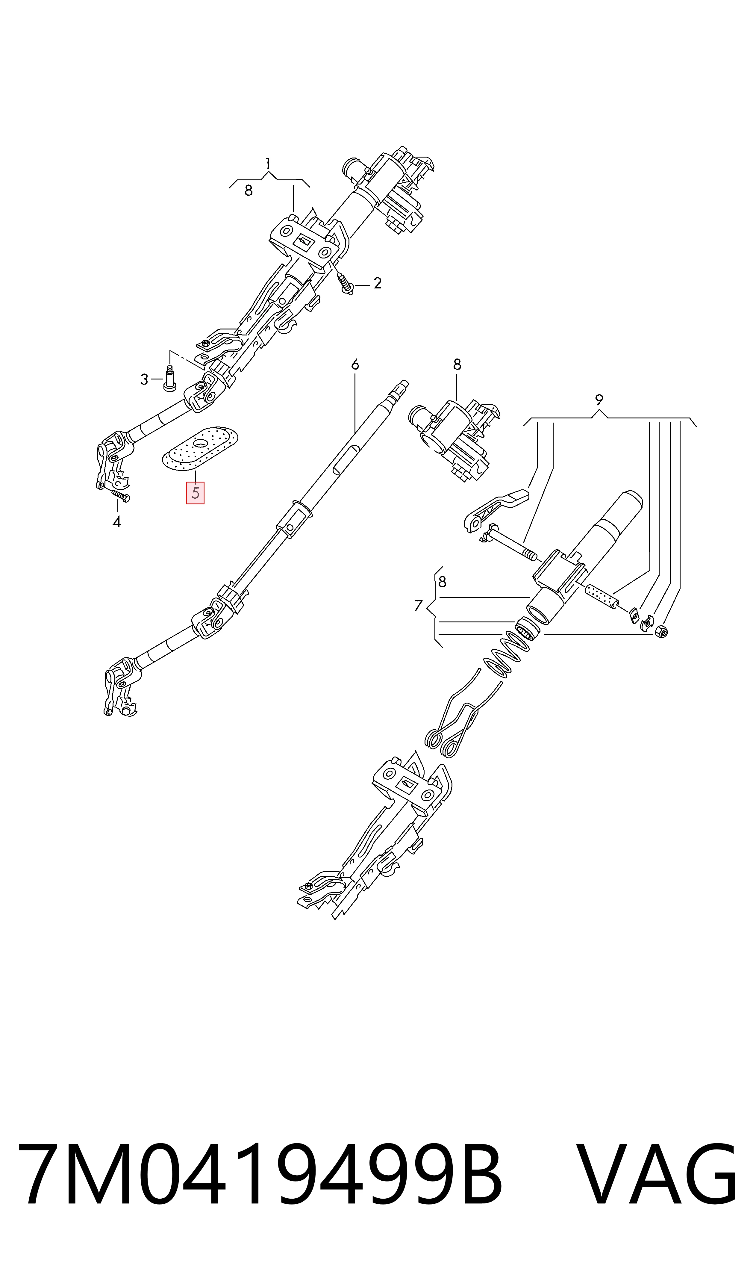 7M0419499B VAG