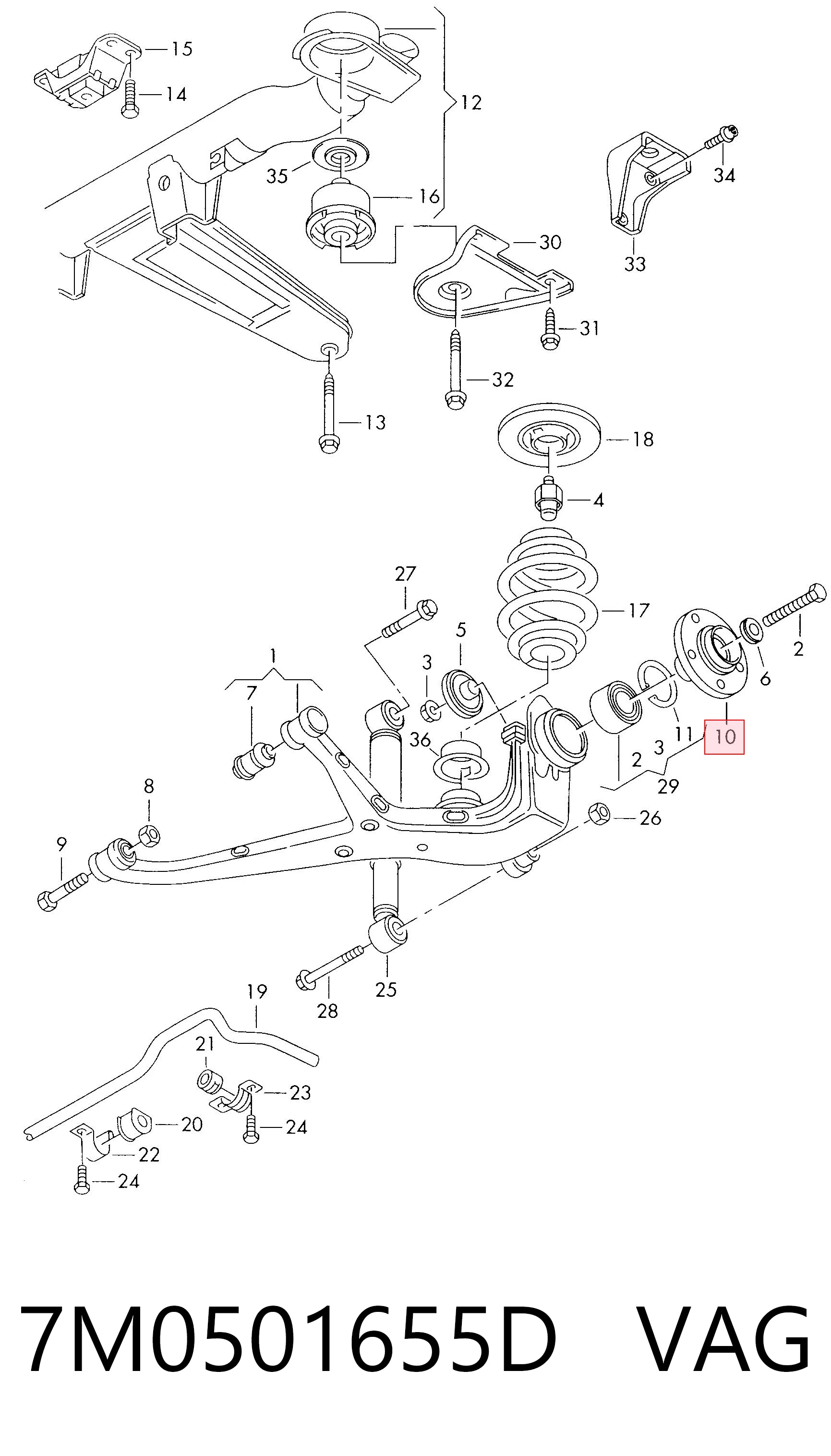 7M0501655D VAG