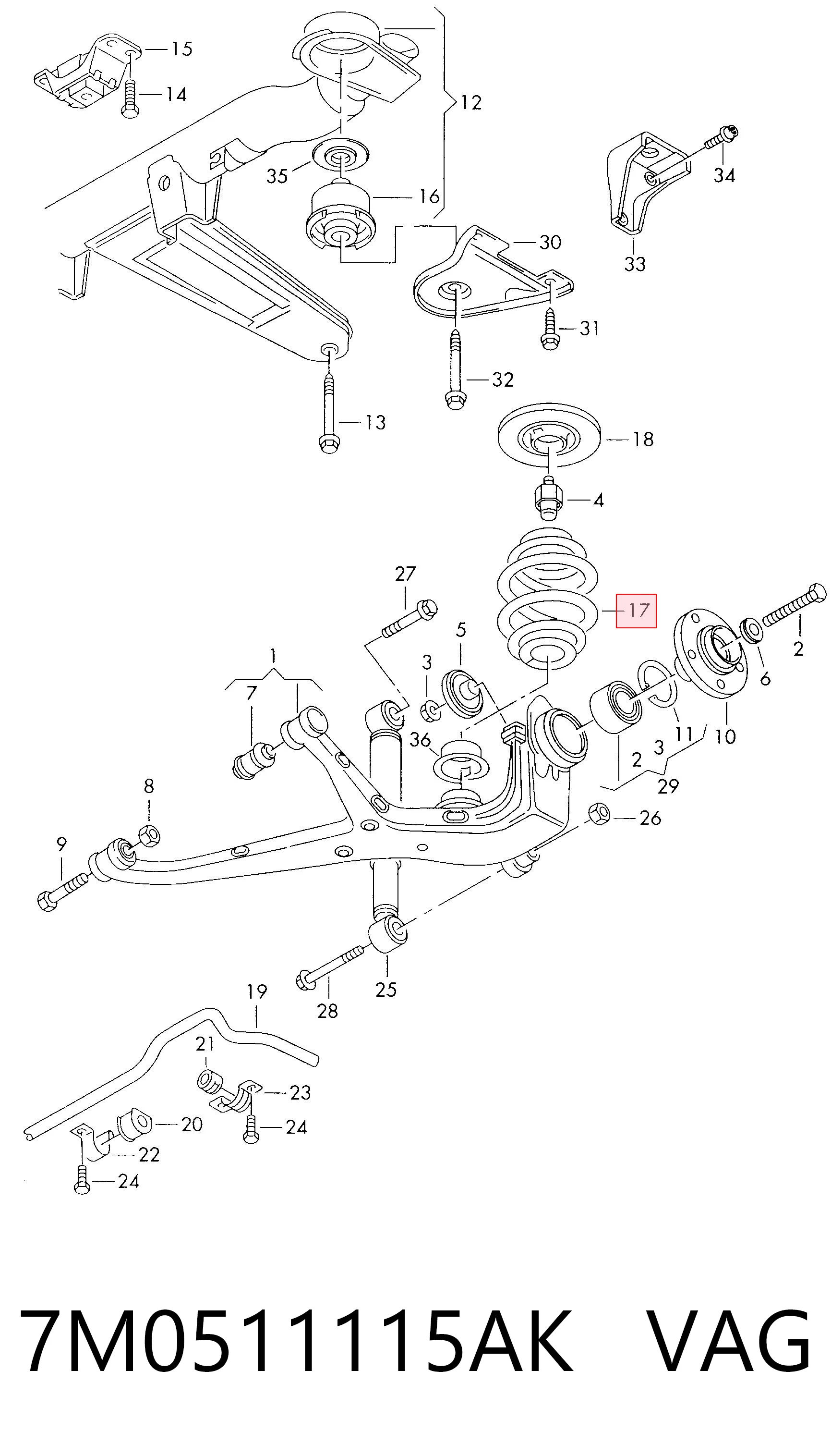 7M0511115AK VAG