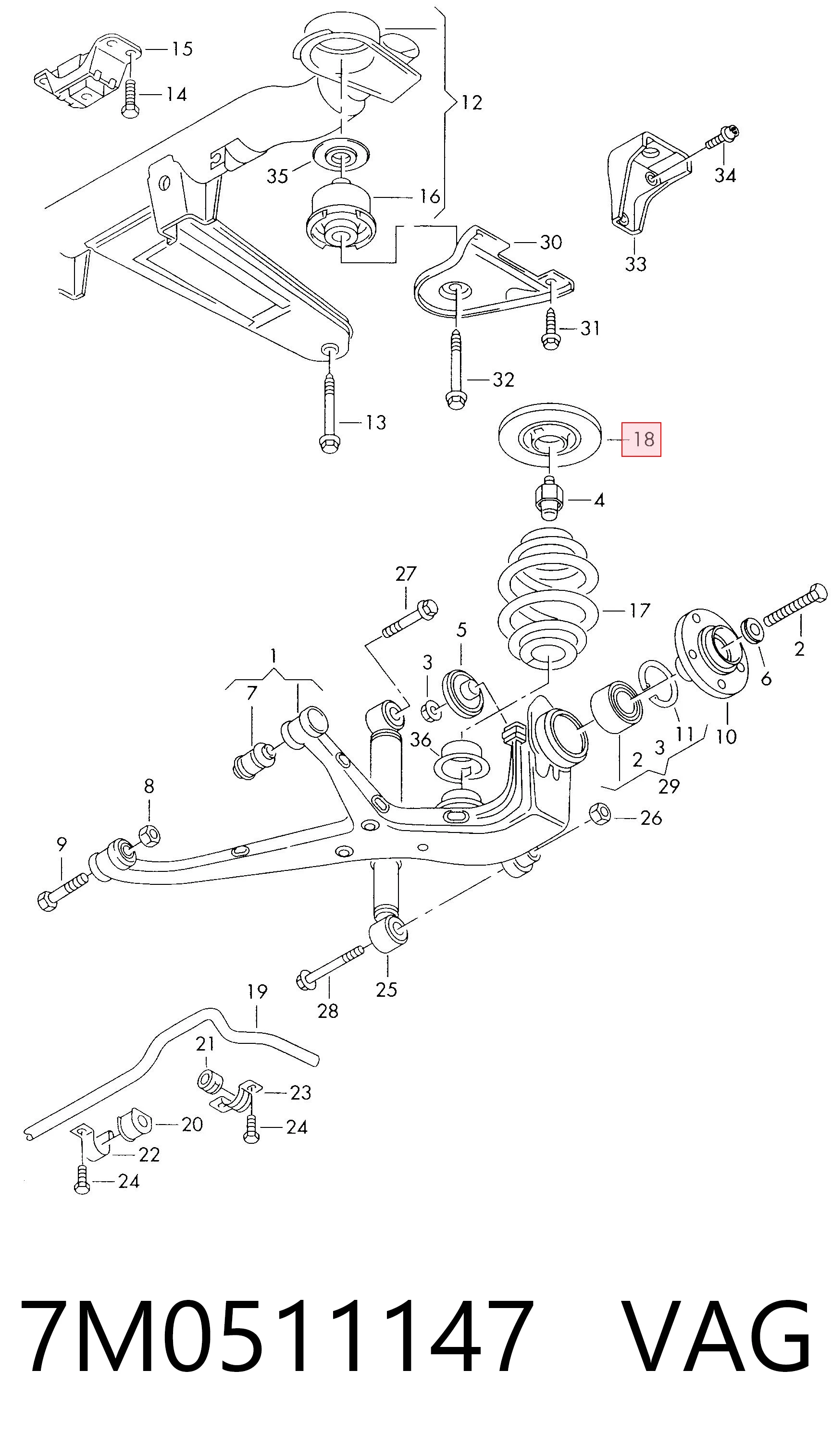 7M0511147 VAG