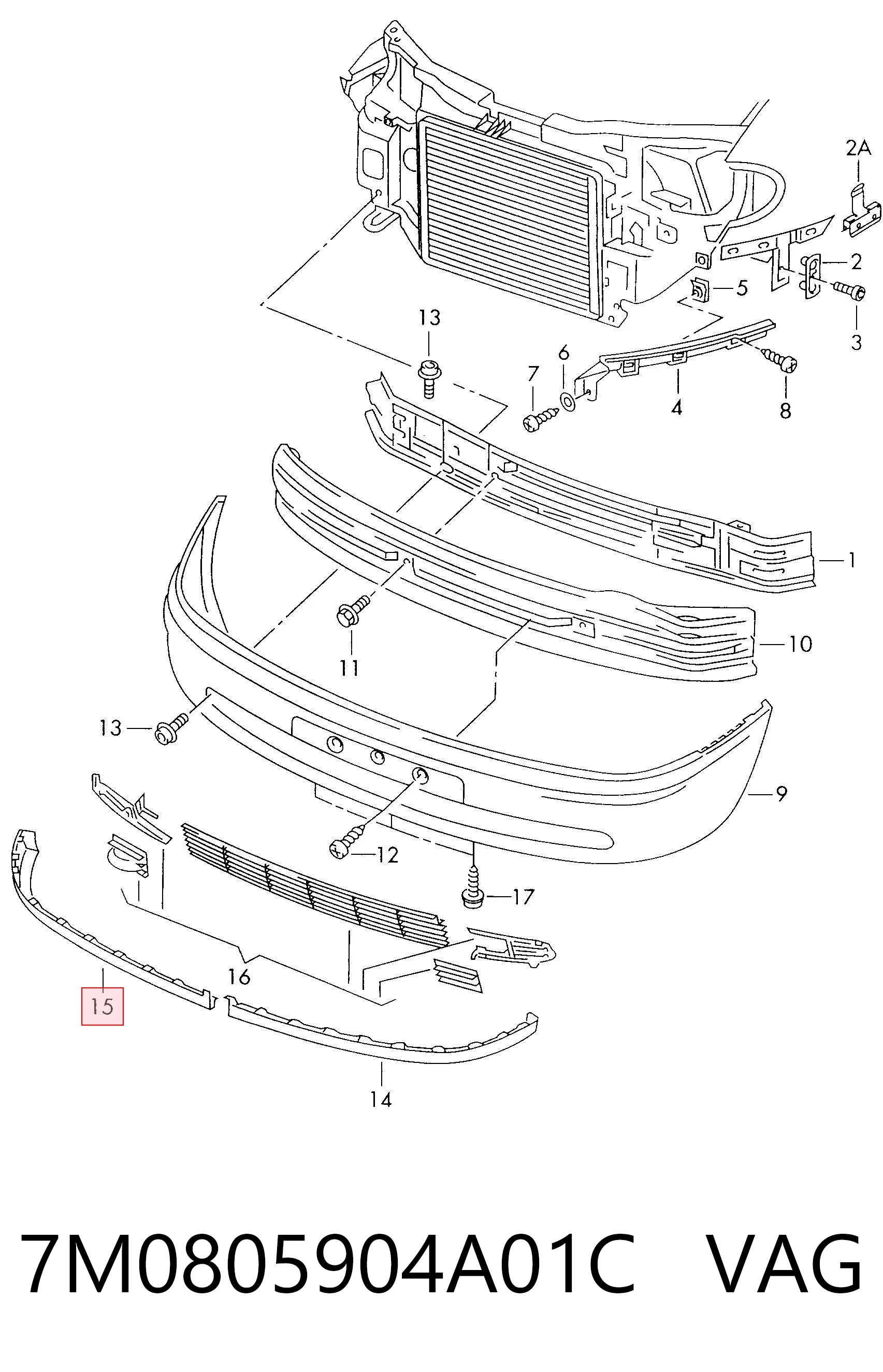 7M0805904A01C VAG