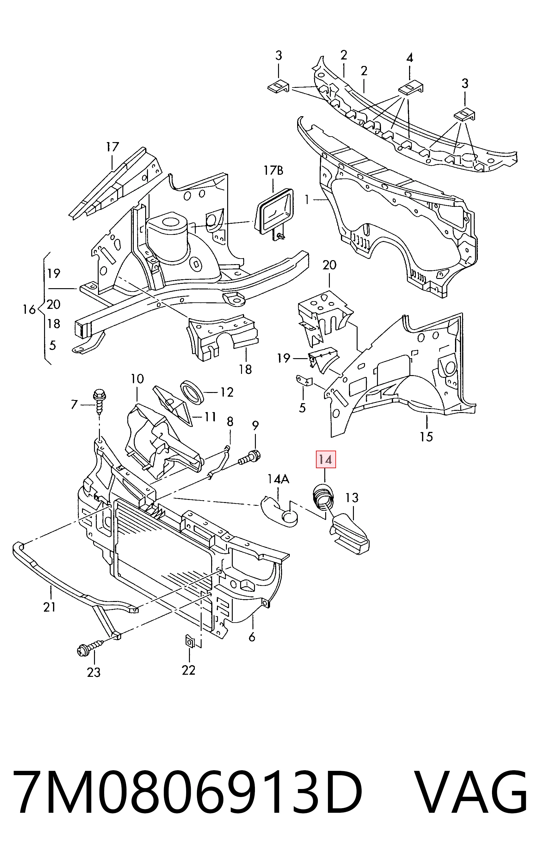 7M0806913D VAG