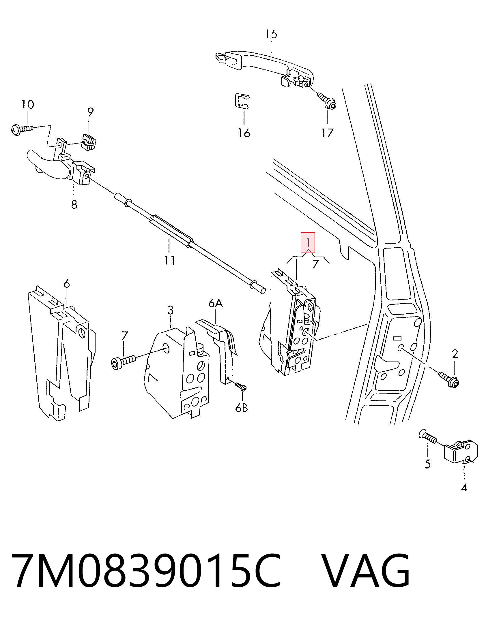 7M0839015C VAG