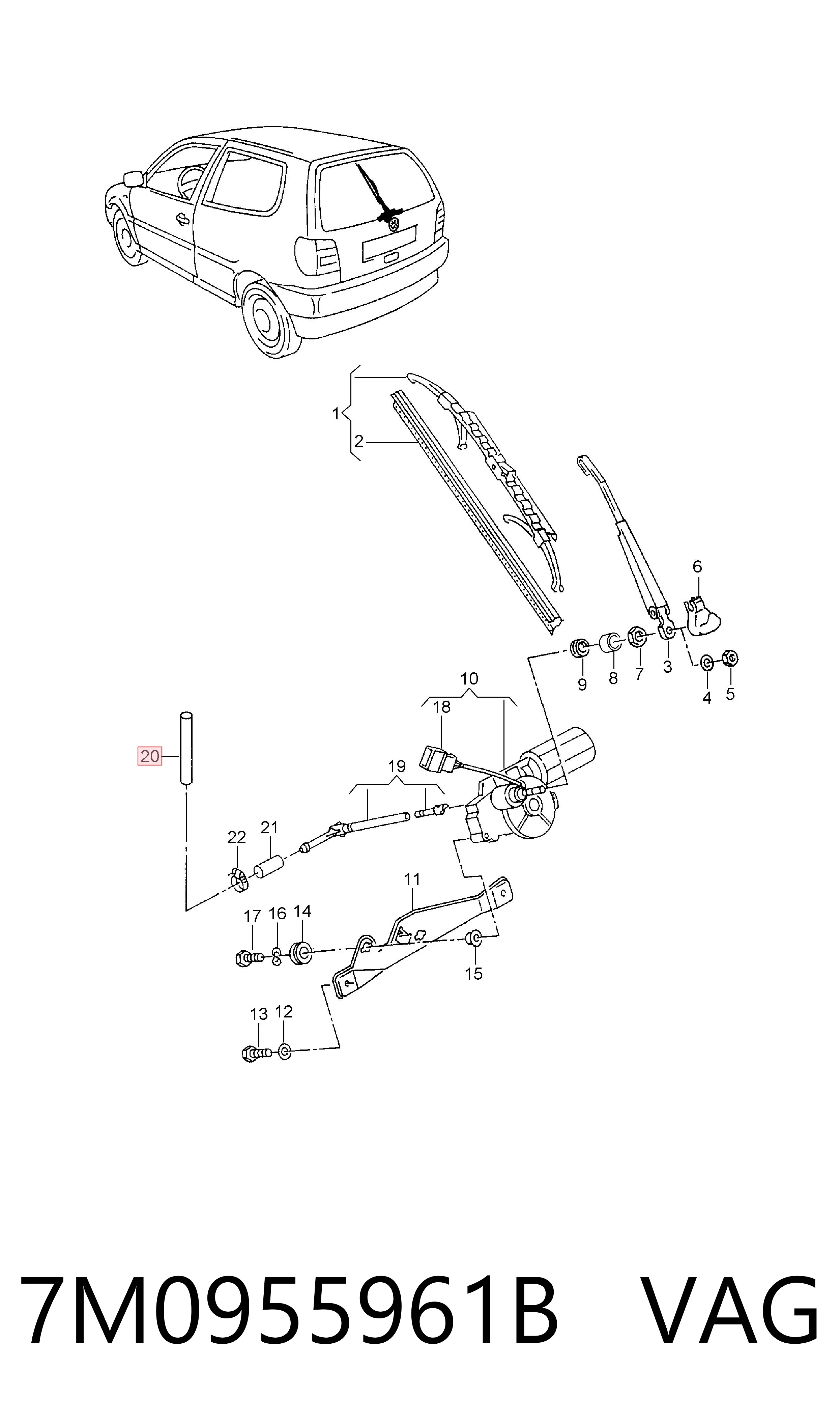 7M0955961B VAG