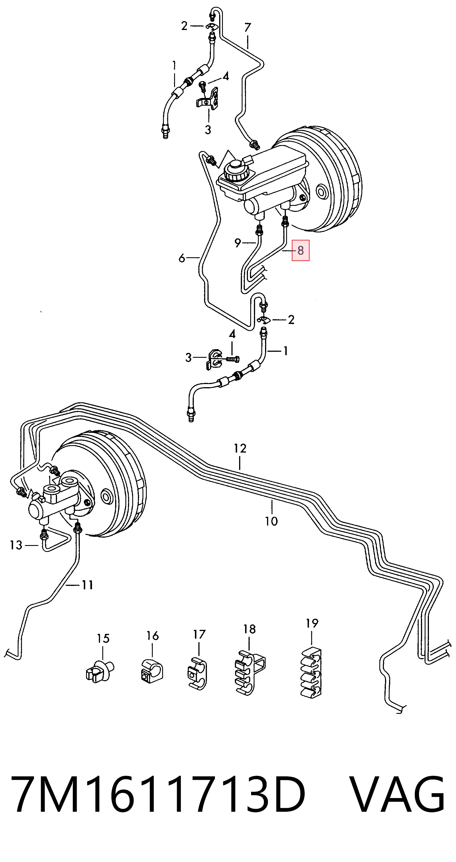 7M1611713D VAG