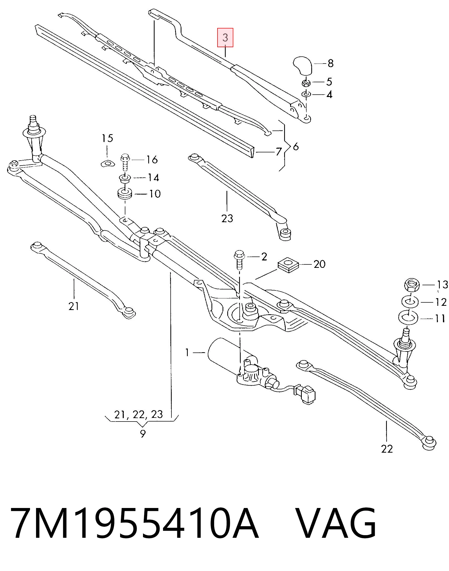 7M1955410A VAG
