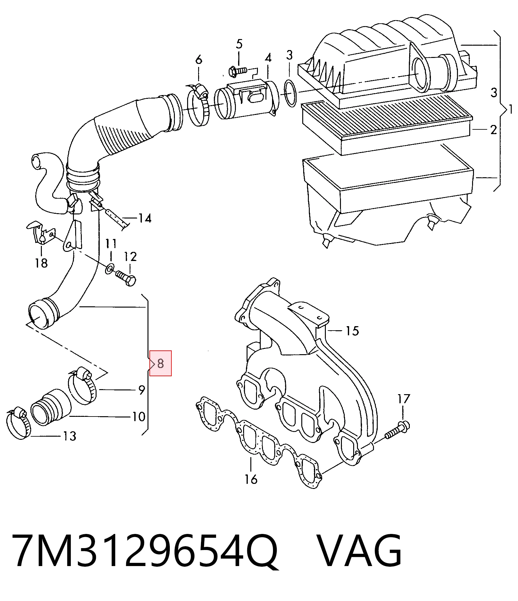 7M3129654Q VAG