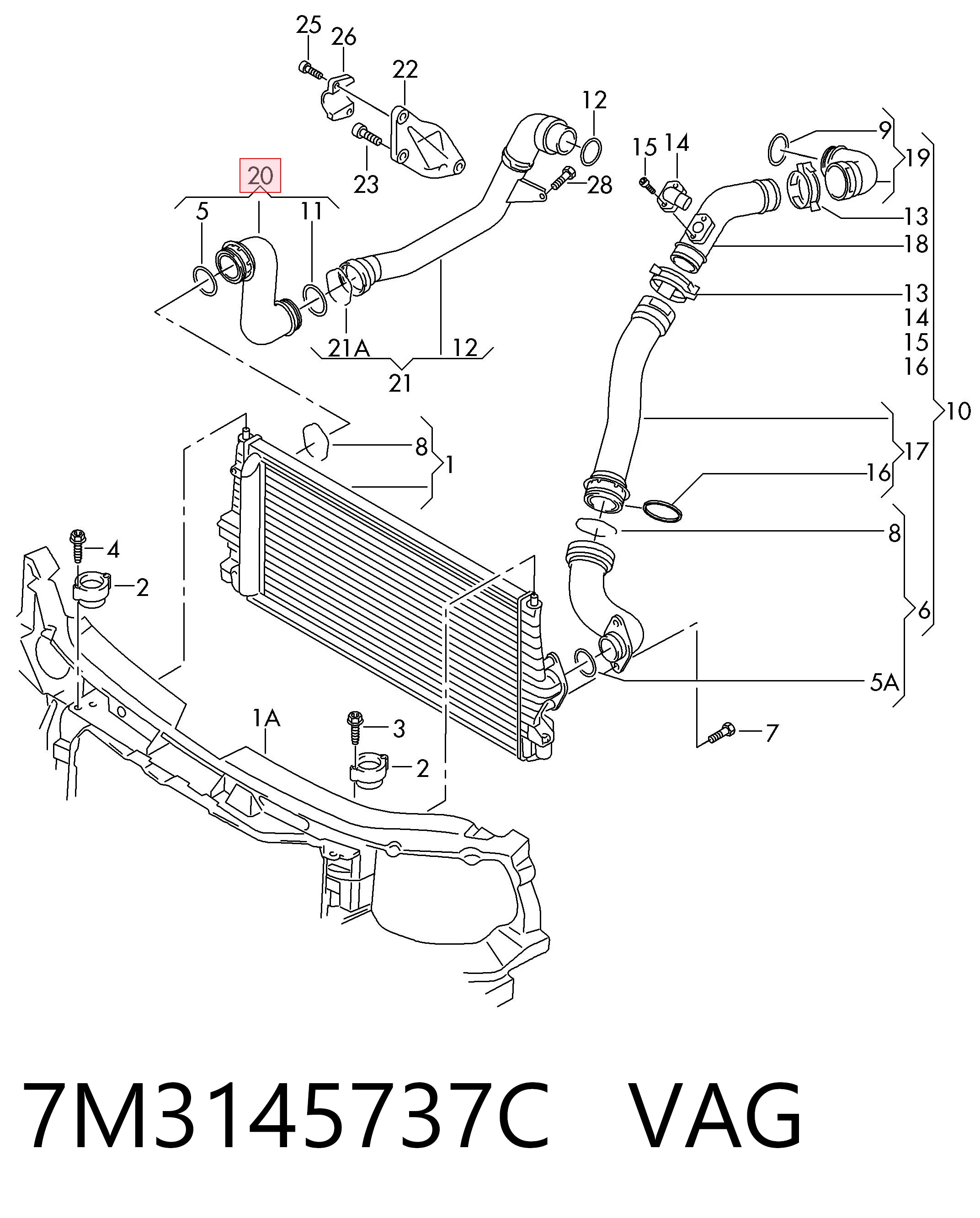 7M3145737C VAG