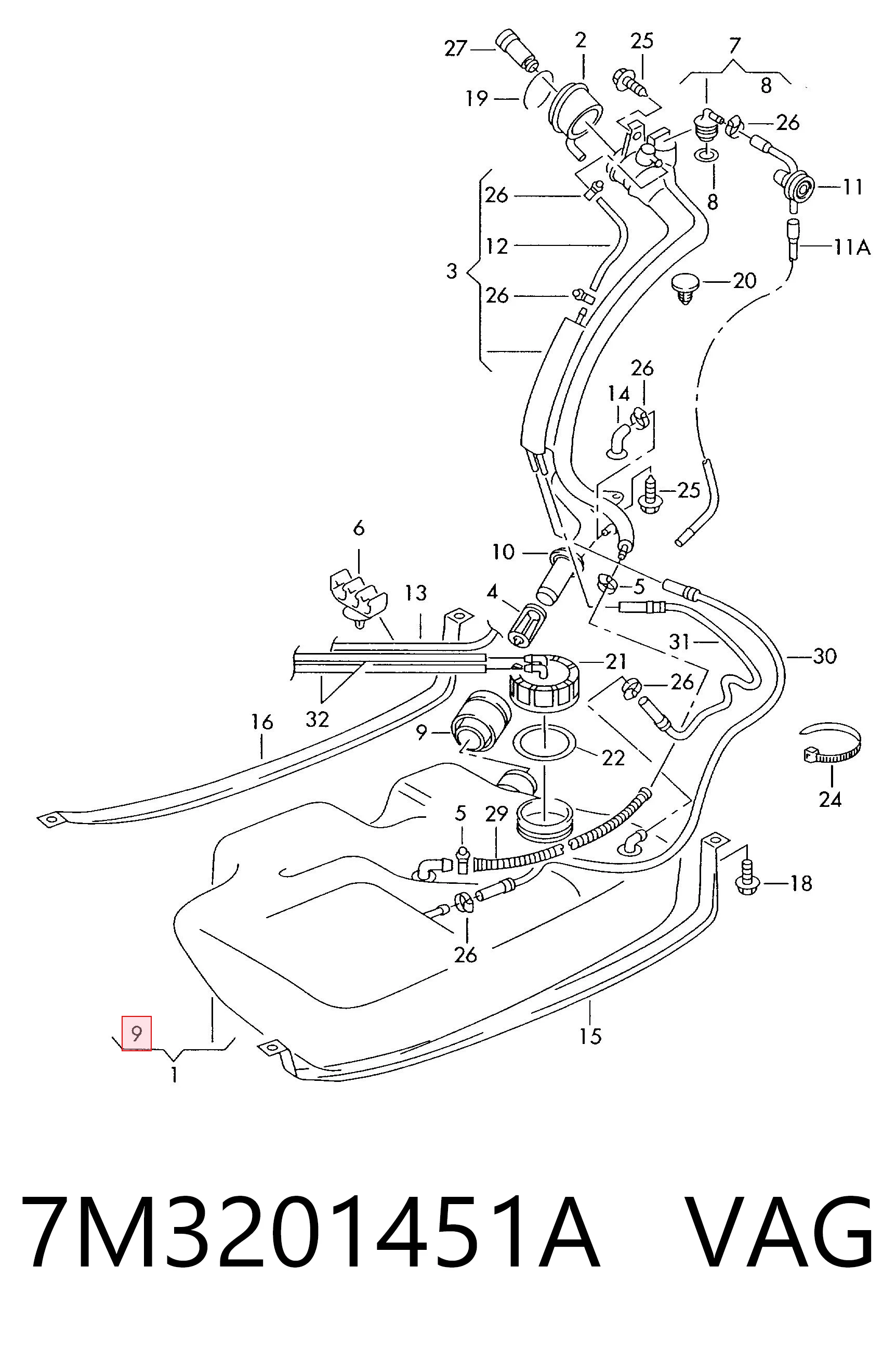 7M3201451A VAG