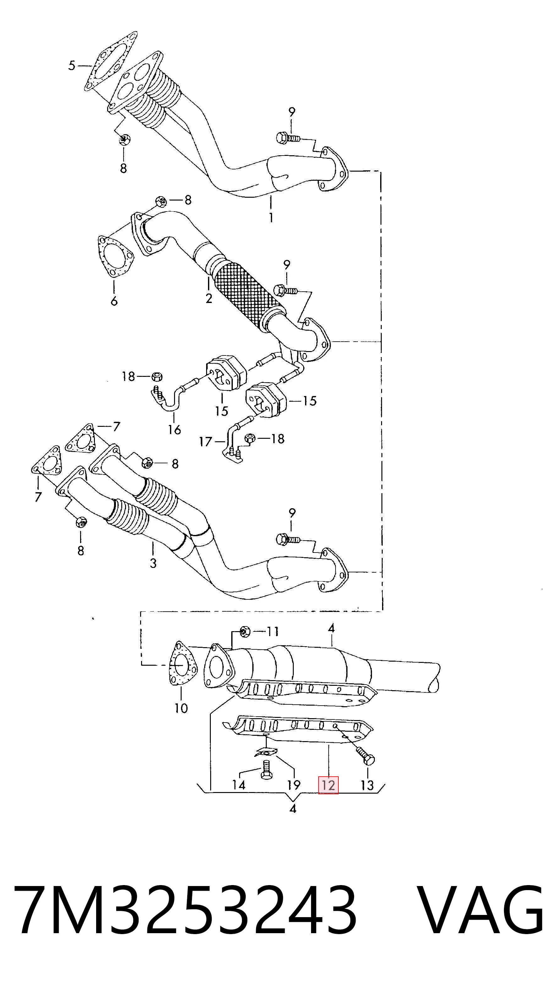 7M3253243 VAG