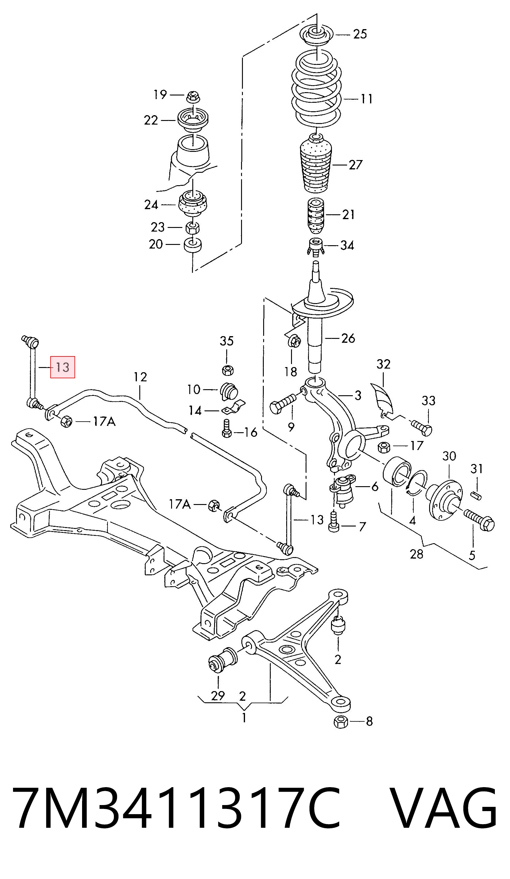 7M3411317C VAG