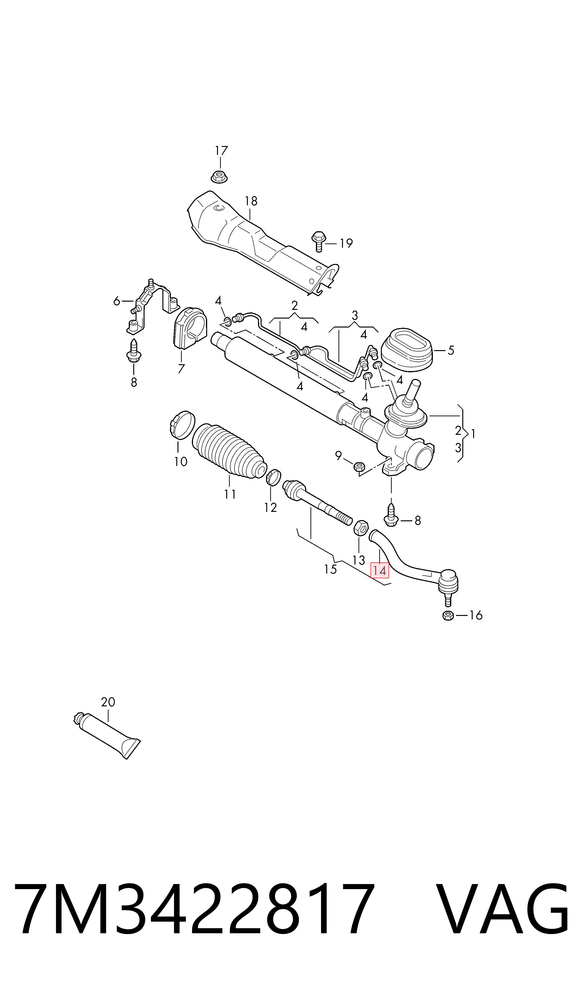 7M3422817 VAG