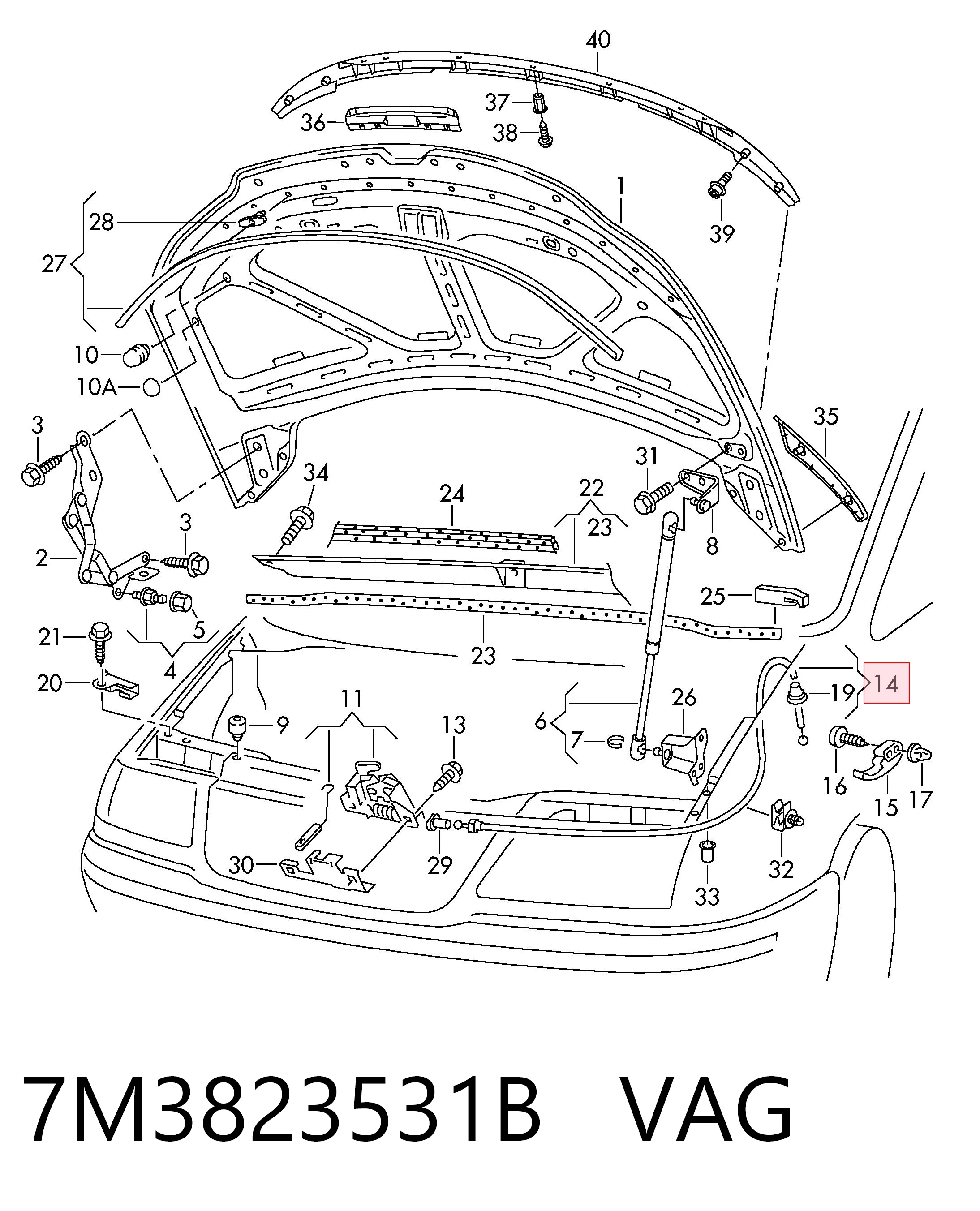 7M3823531B VAG