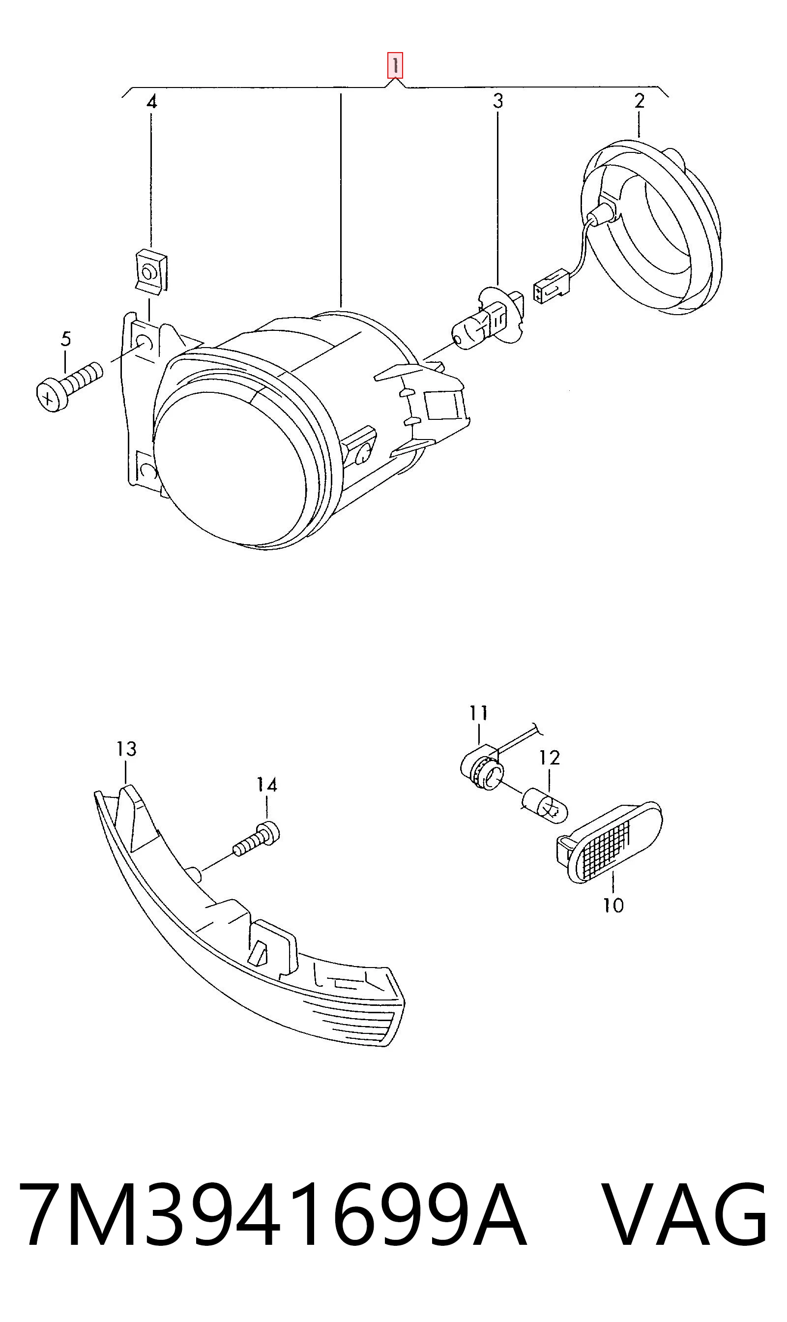 7M3941699A VAG