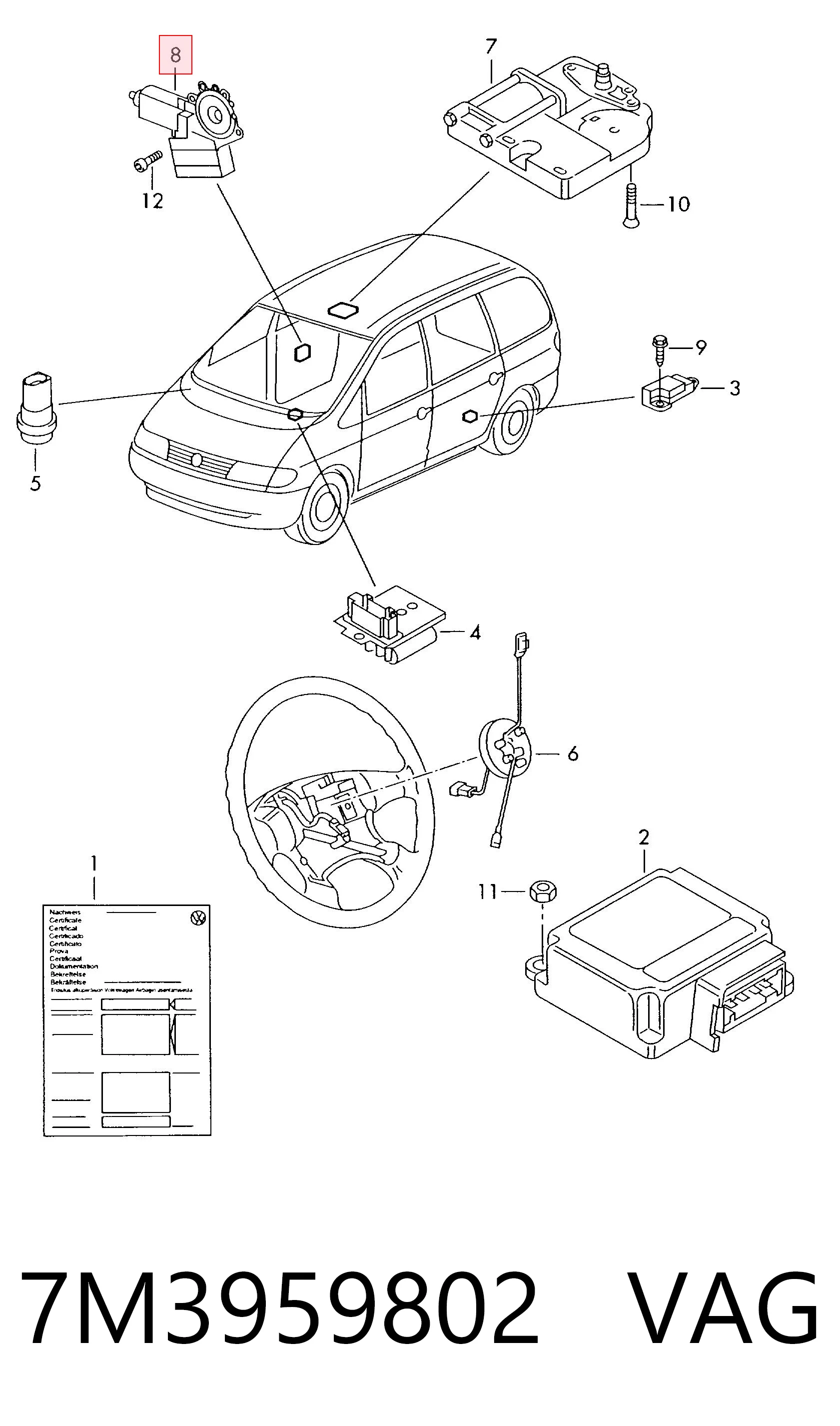 7M3959802 VAG