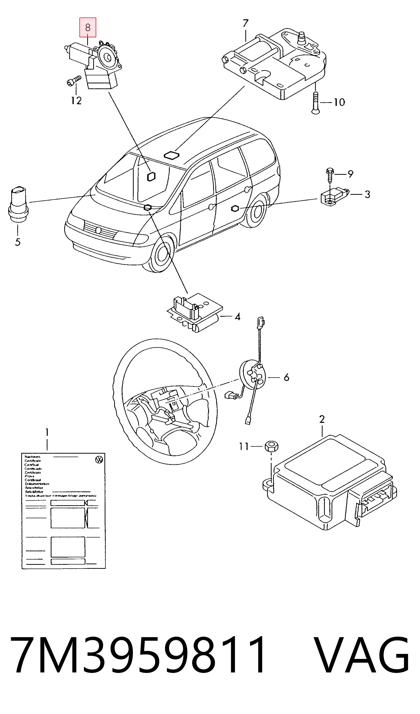 7M3959811 VAG