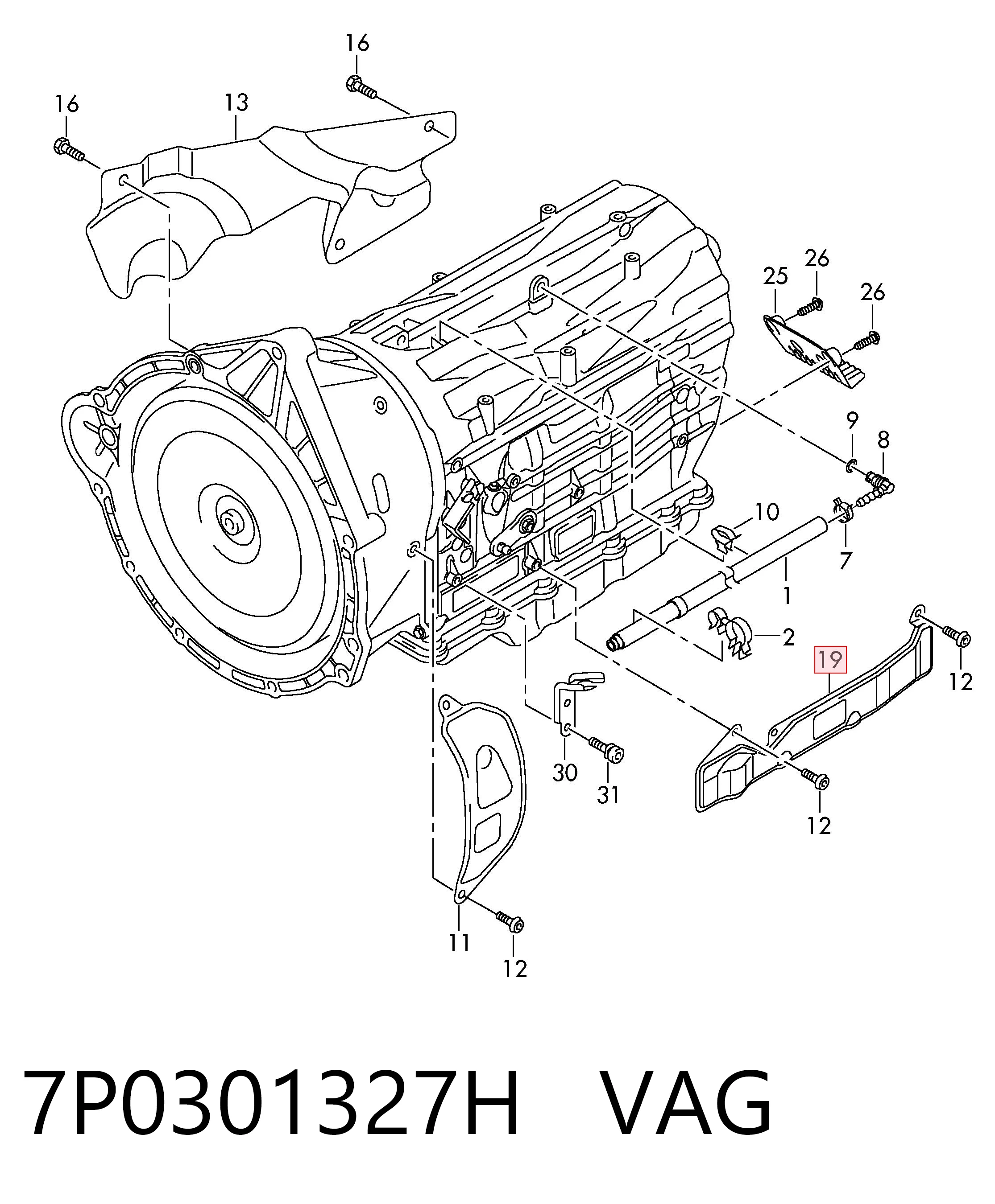 7P0301327H VAG