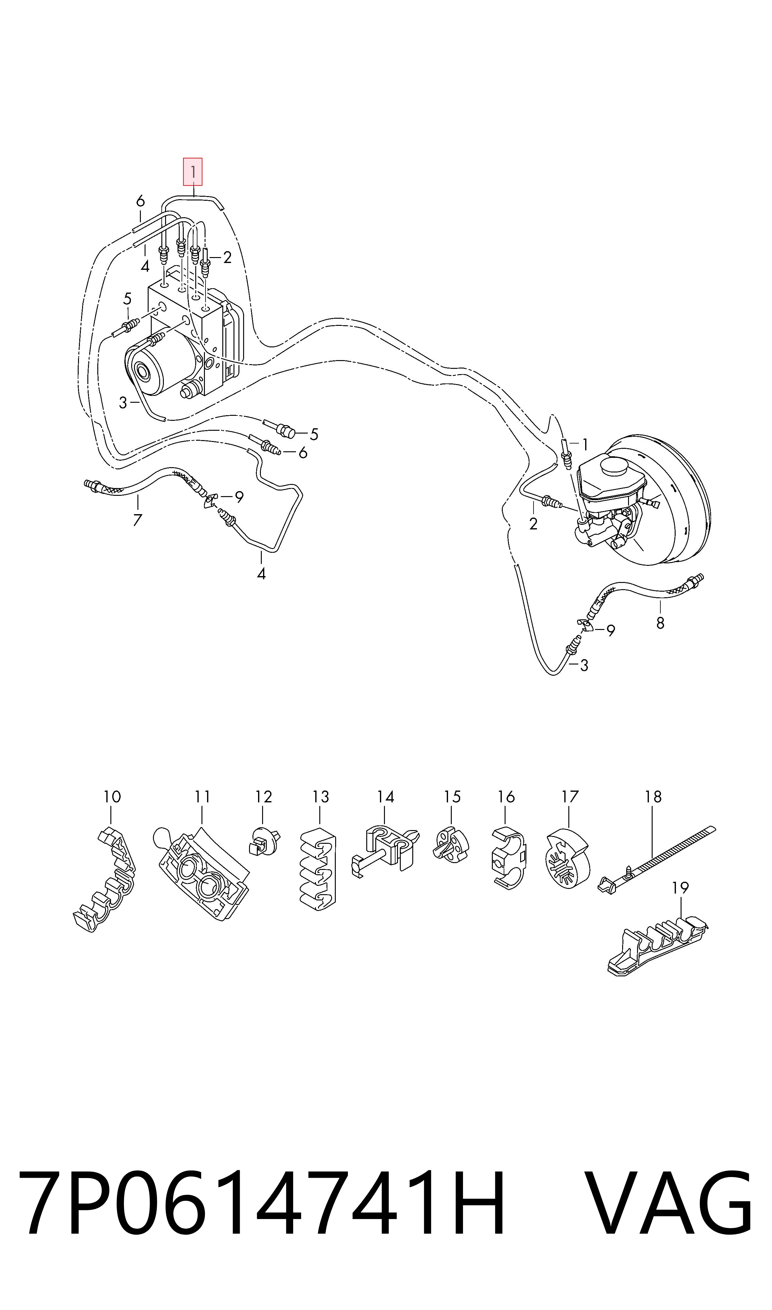 7P0614741H VAG
