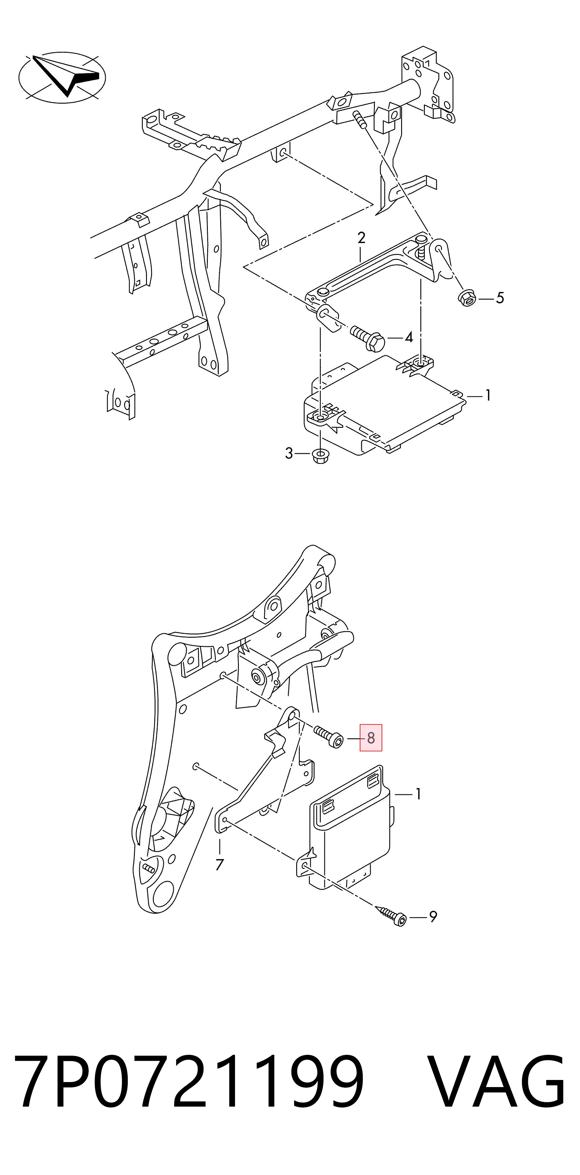 7P0721199 VAG 