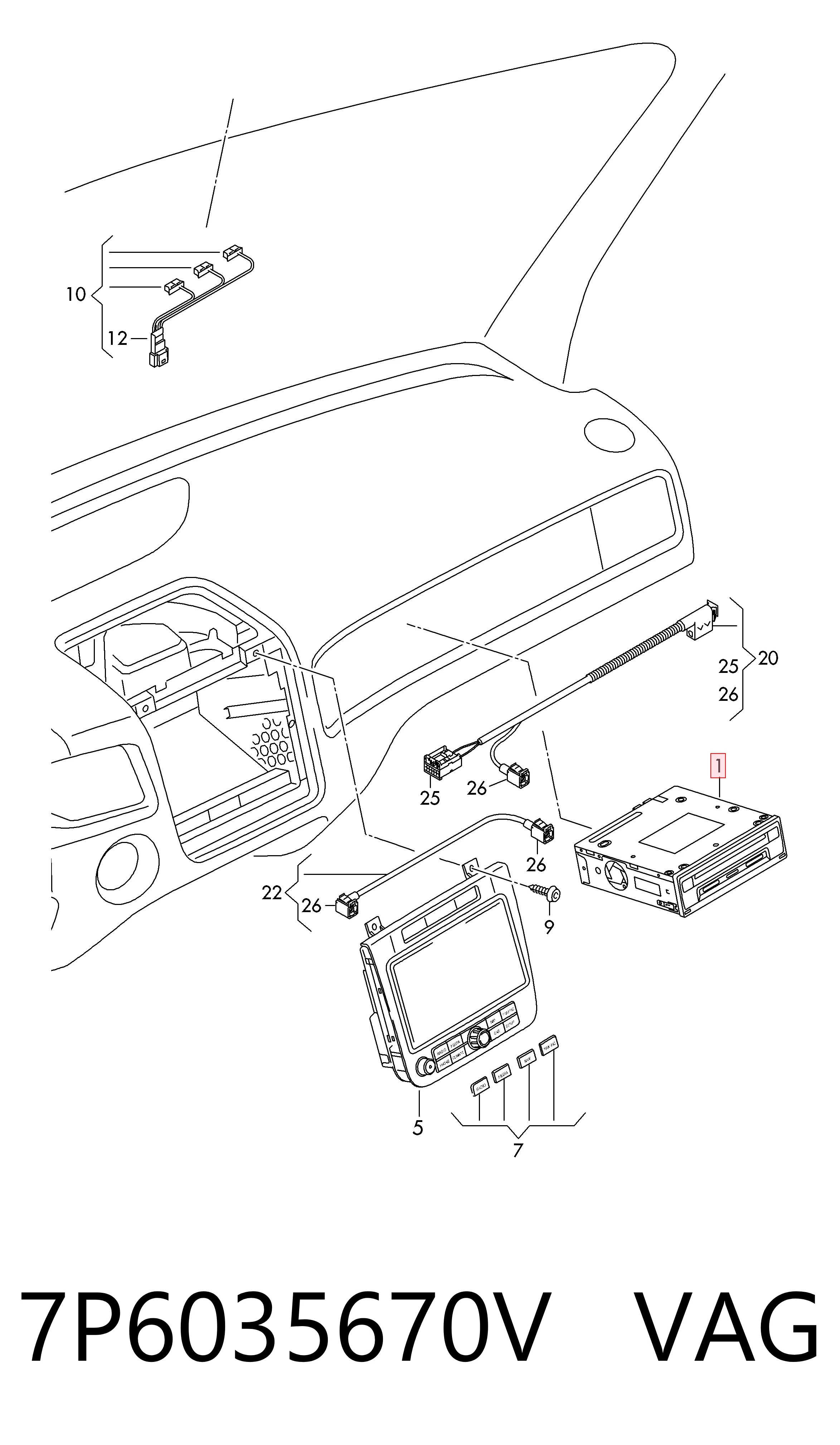 7P6035670V VAG