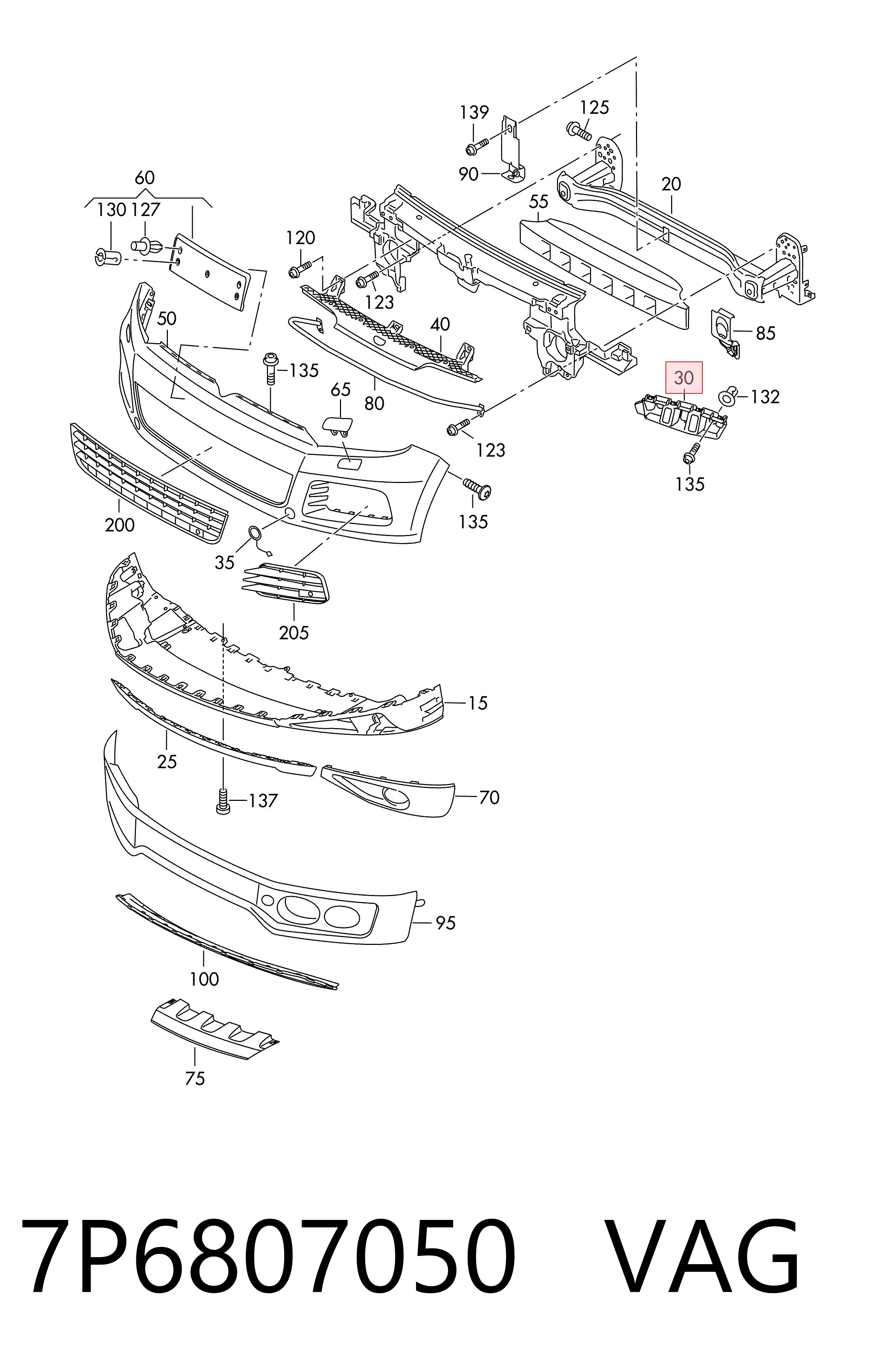 7P6807050 VAG