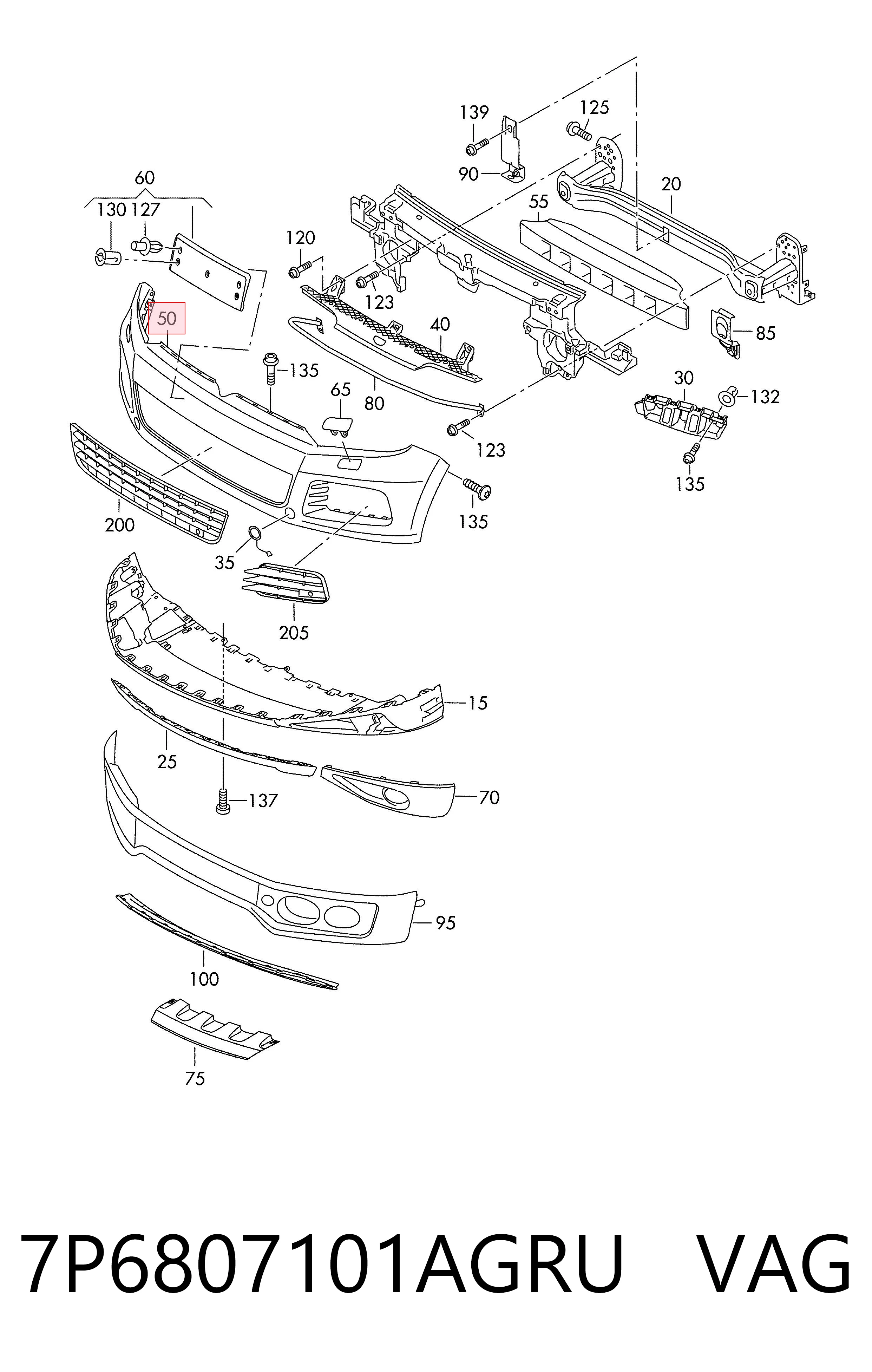7P6807101AGRU VAG