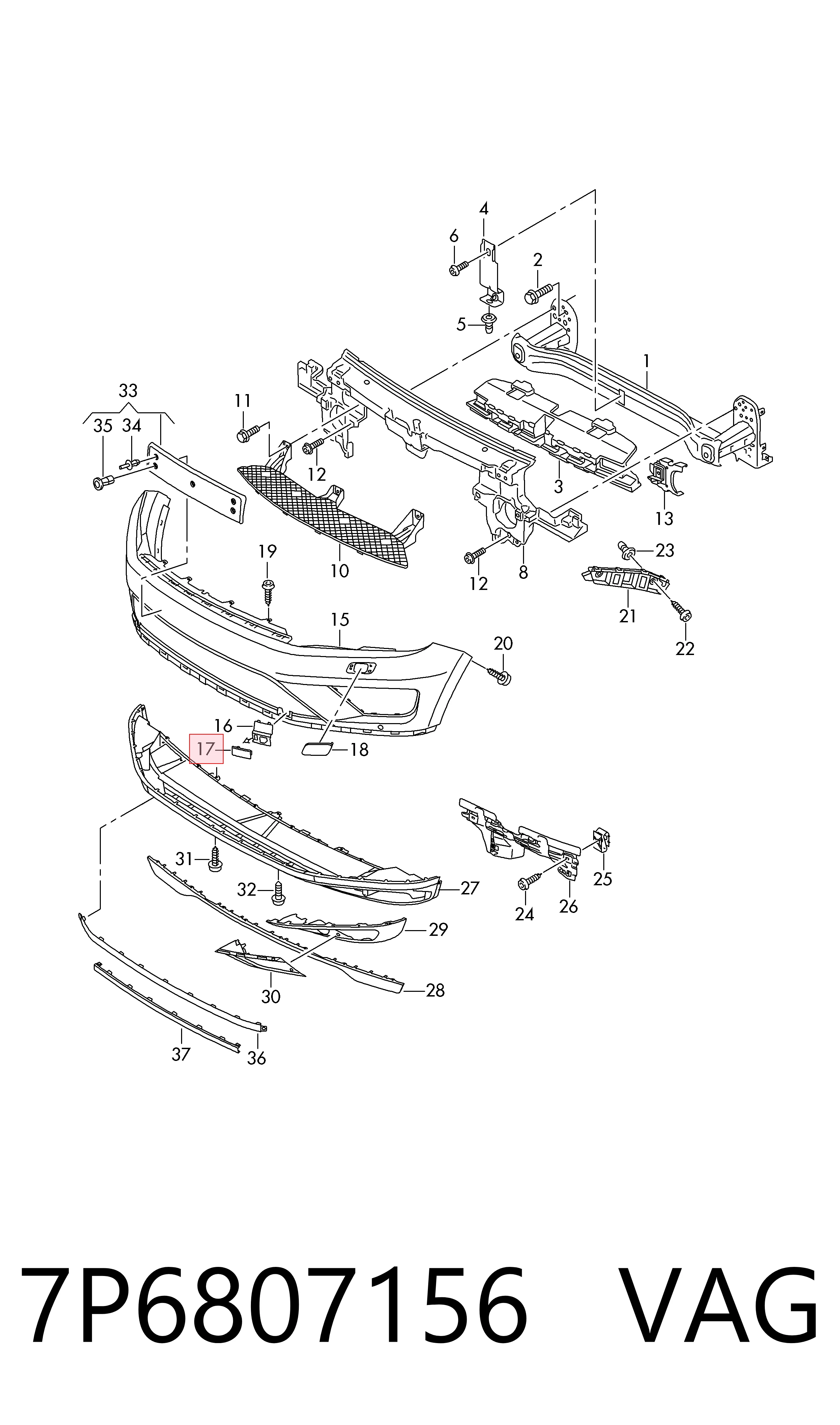 7P6807156 VAG 