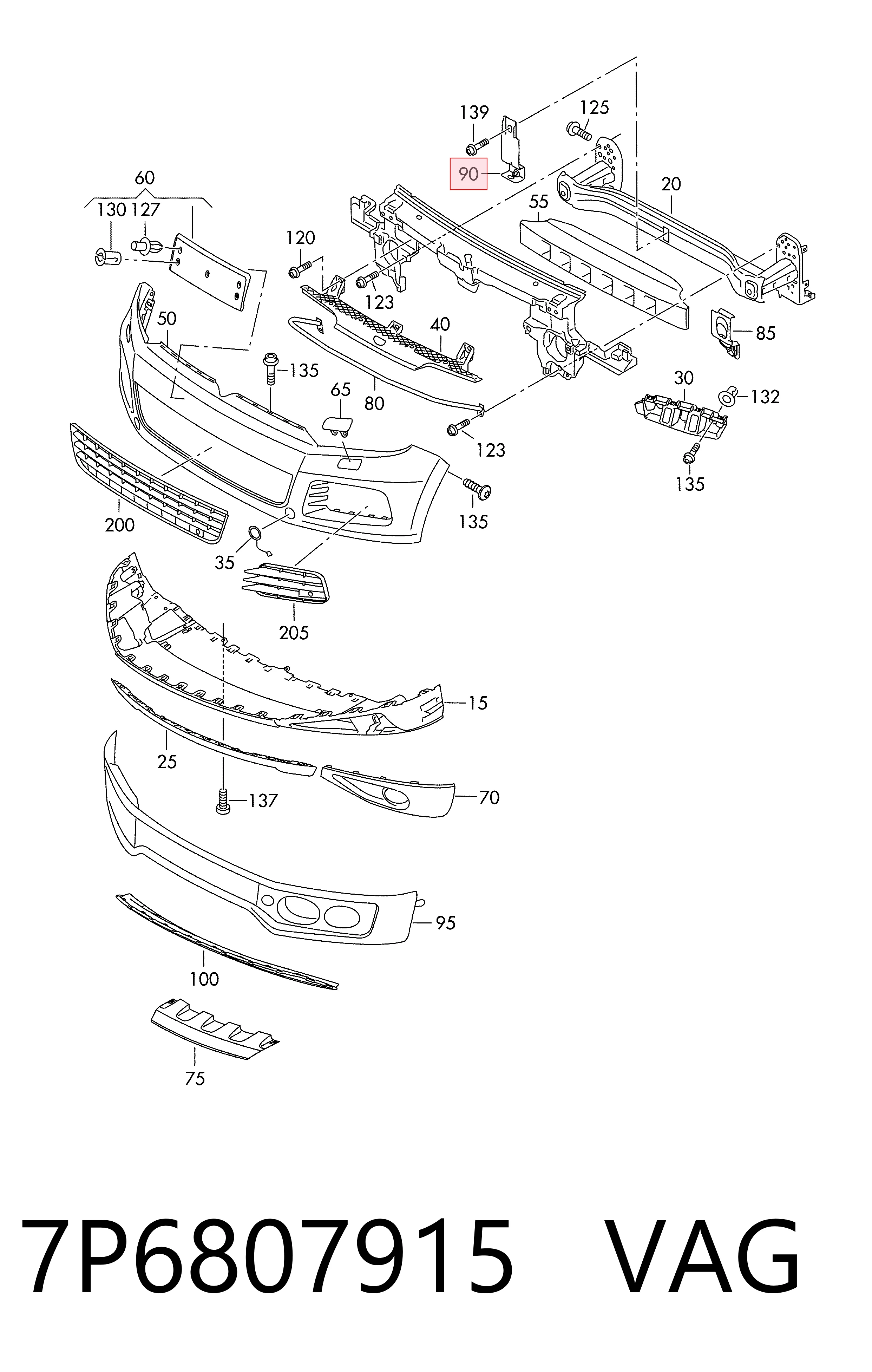 7P6807915 VAG