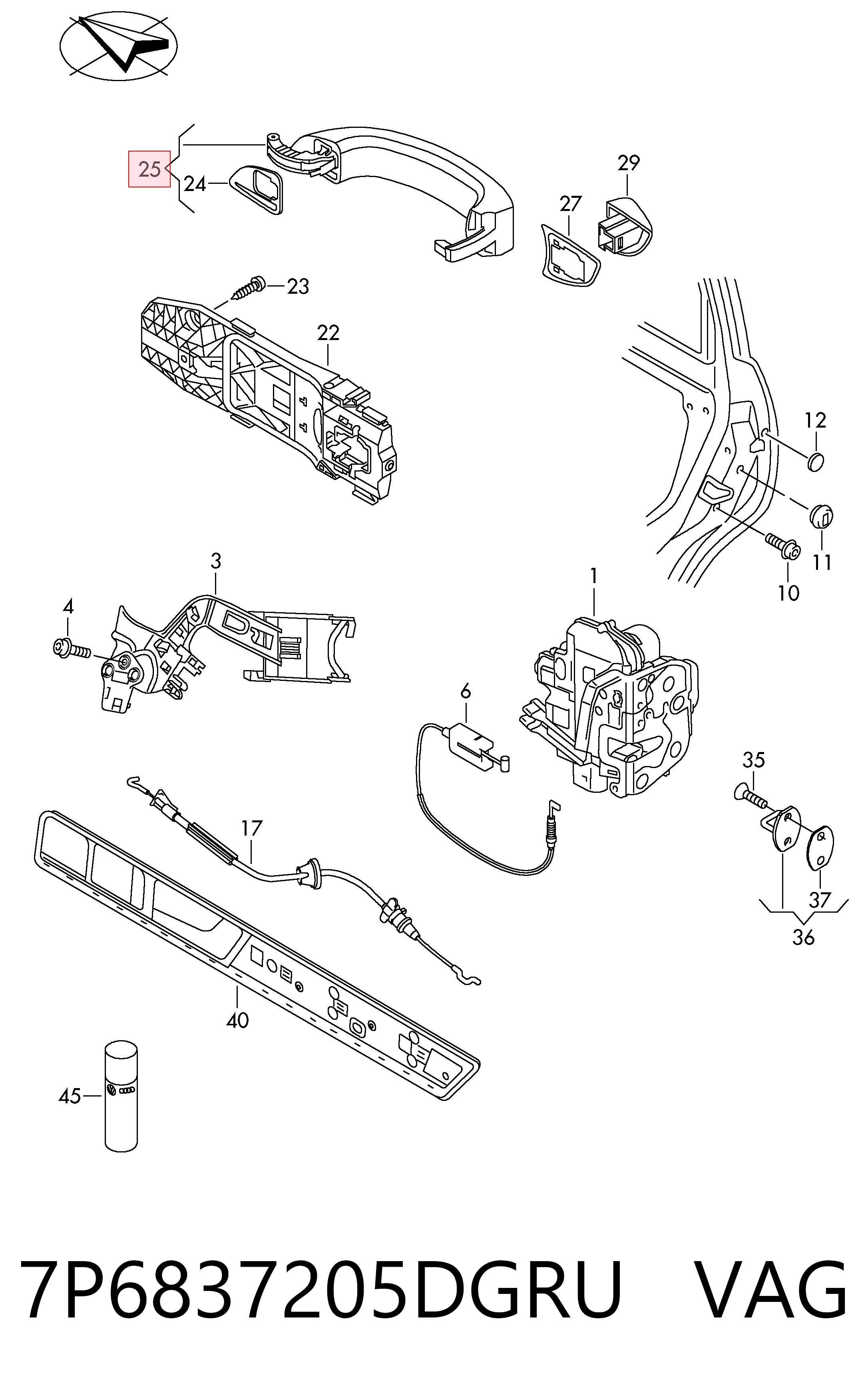 7P6837205DGRU VAG