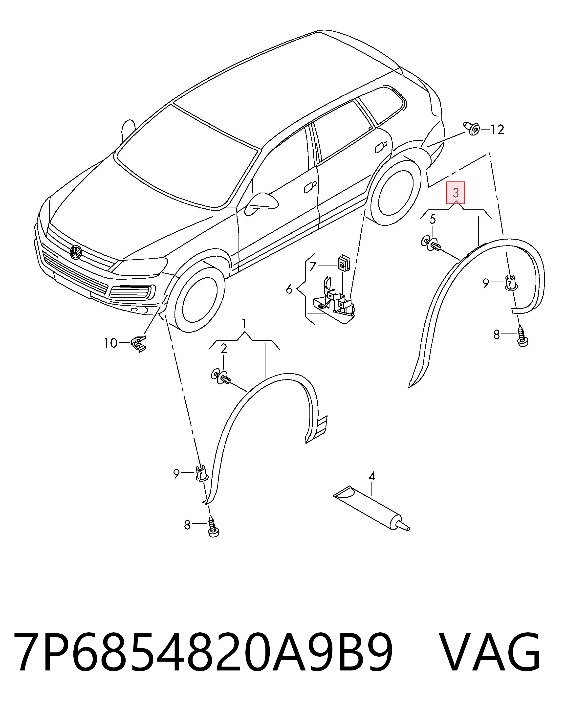 7P6854820A9B9 VAG