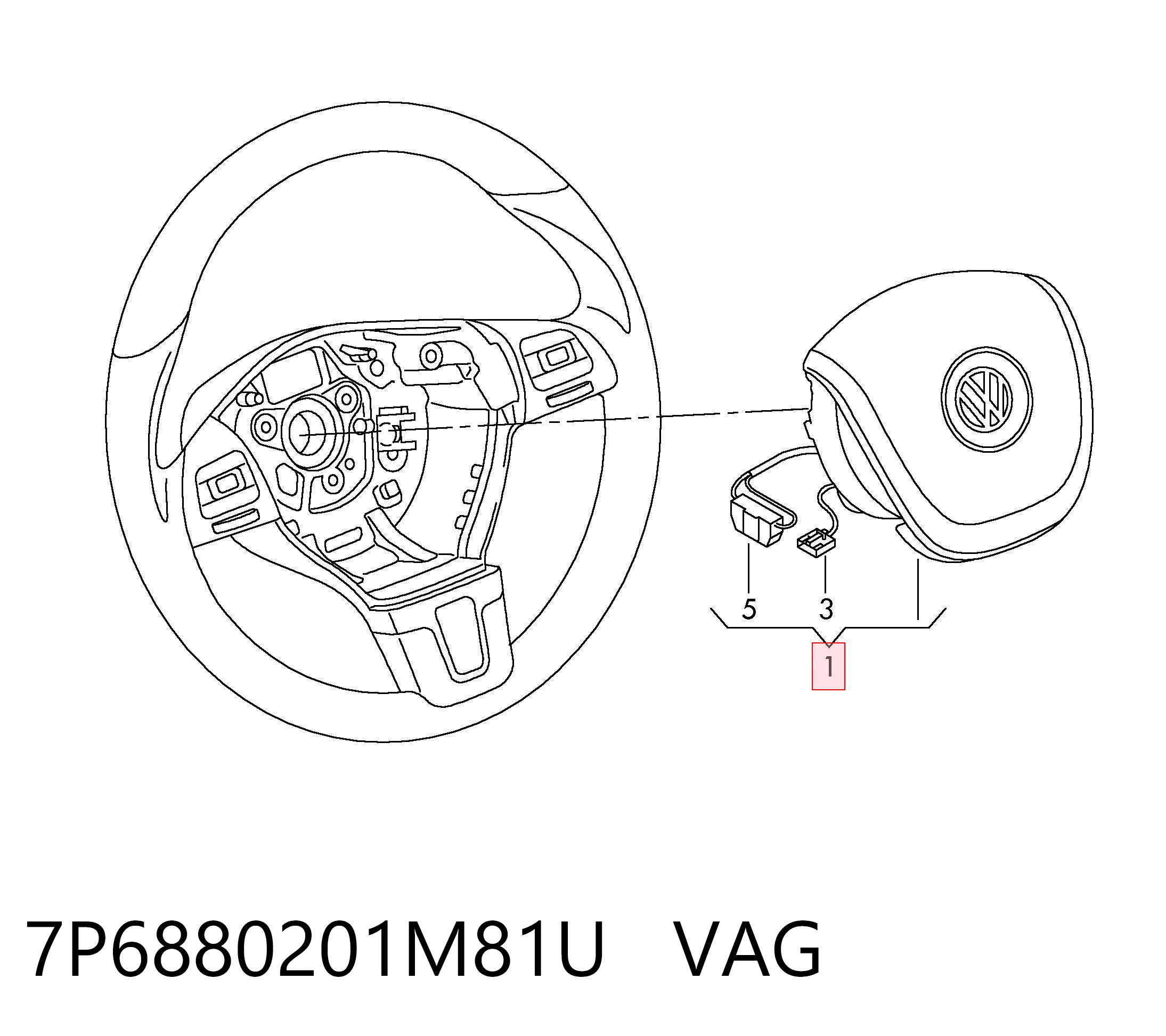 7P6880201M81U VAG