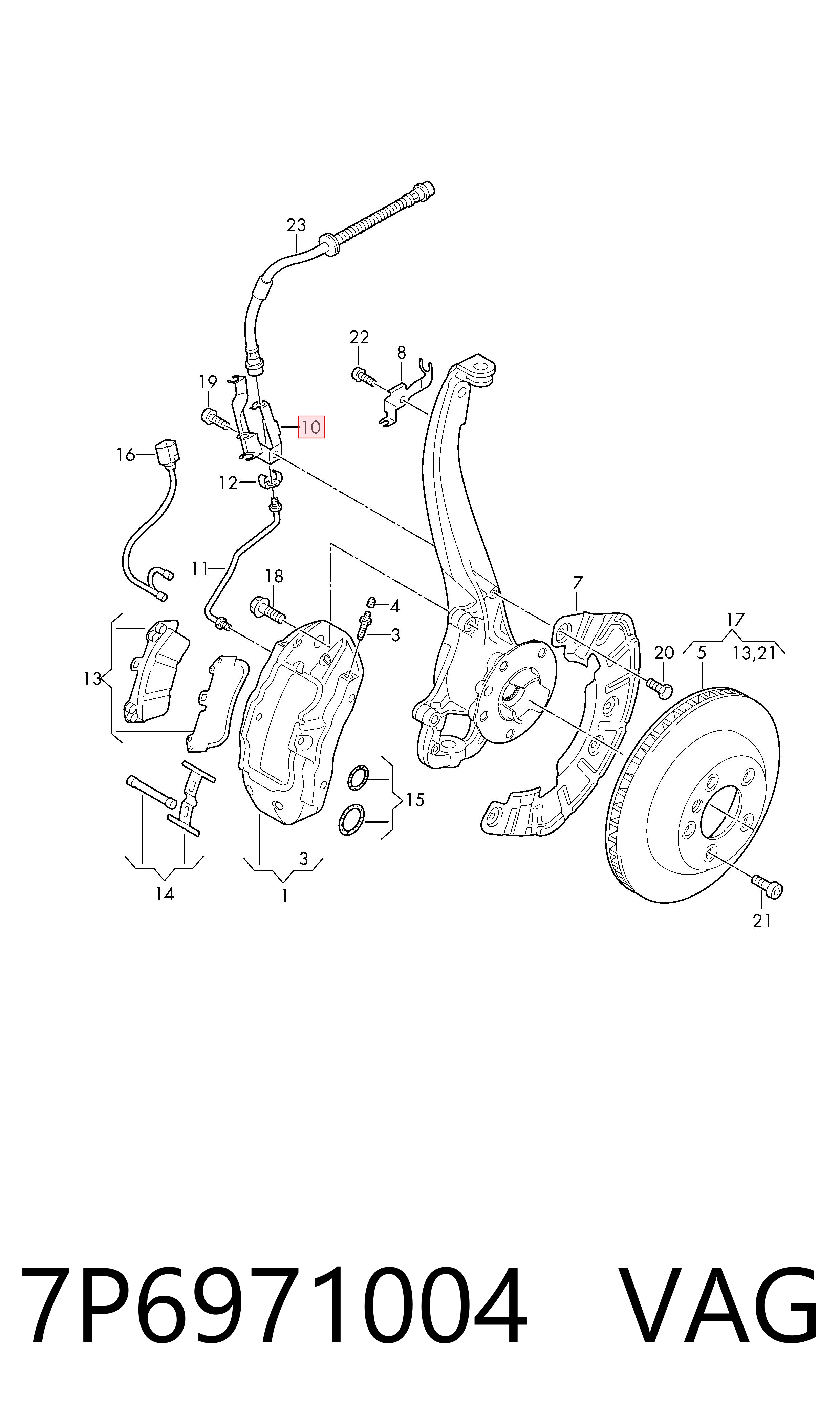 7P6971004 VAG