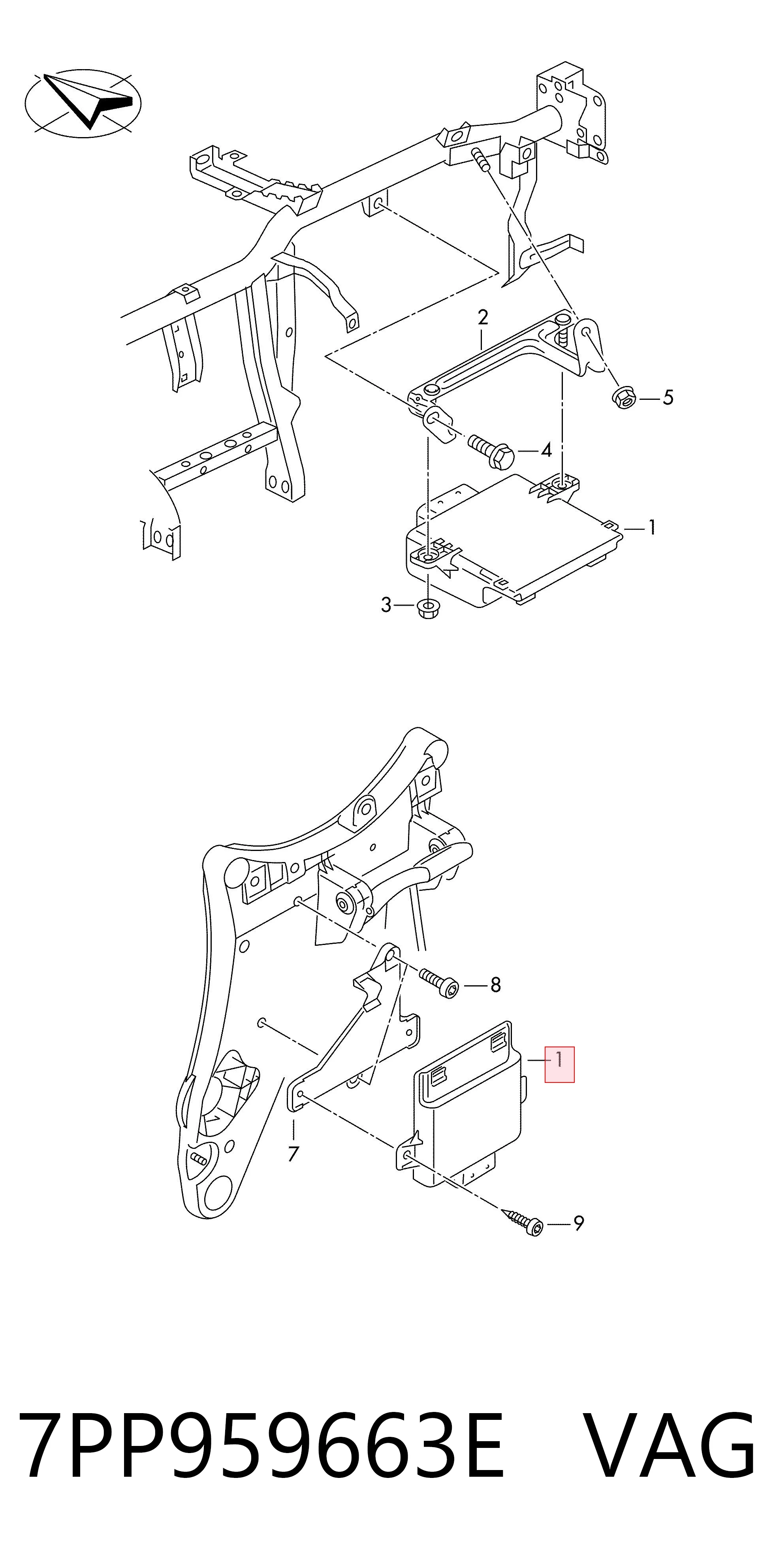 7PP959663E VAG