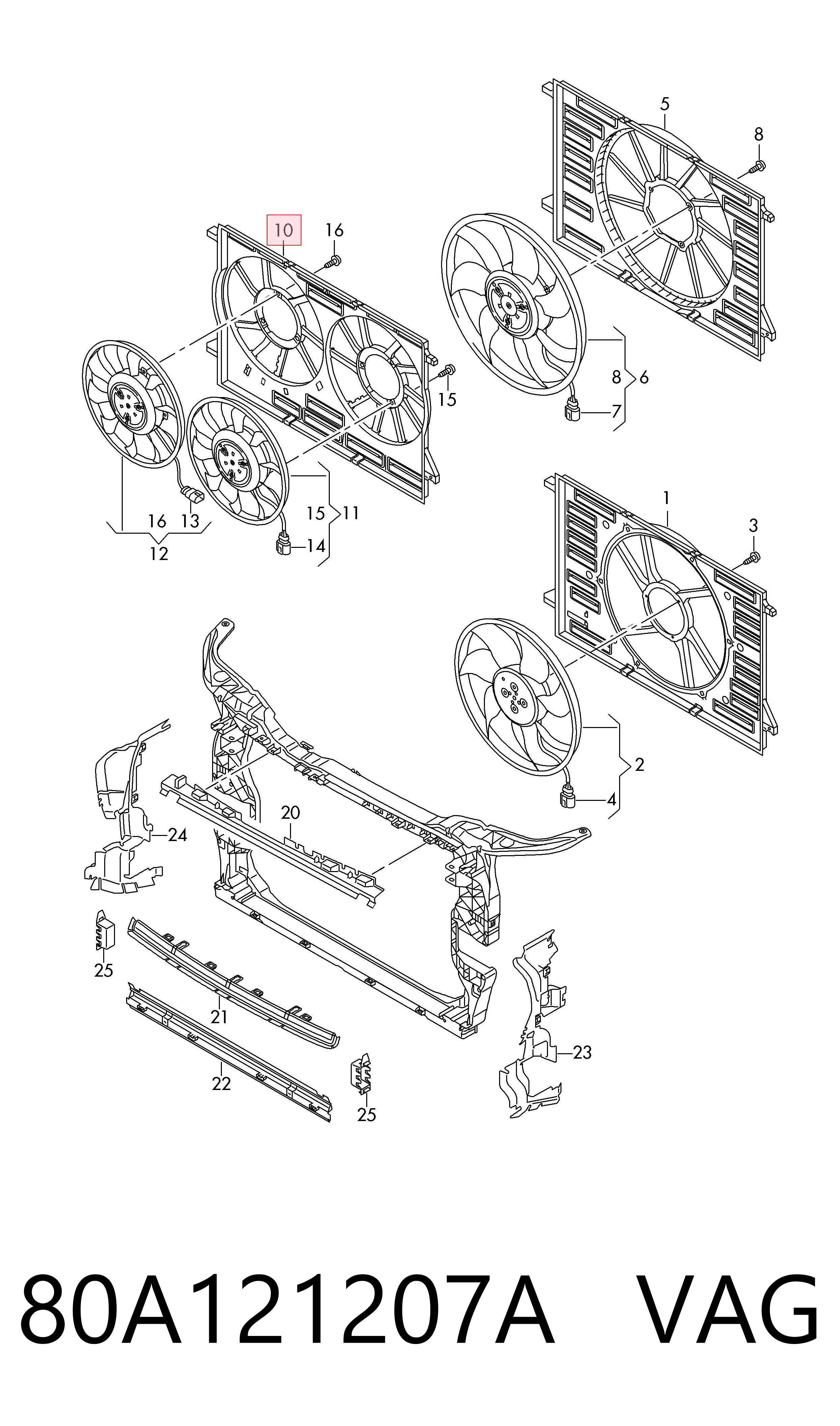 80A121207A VAG