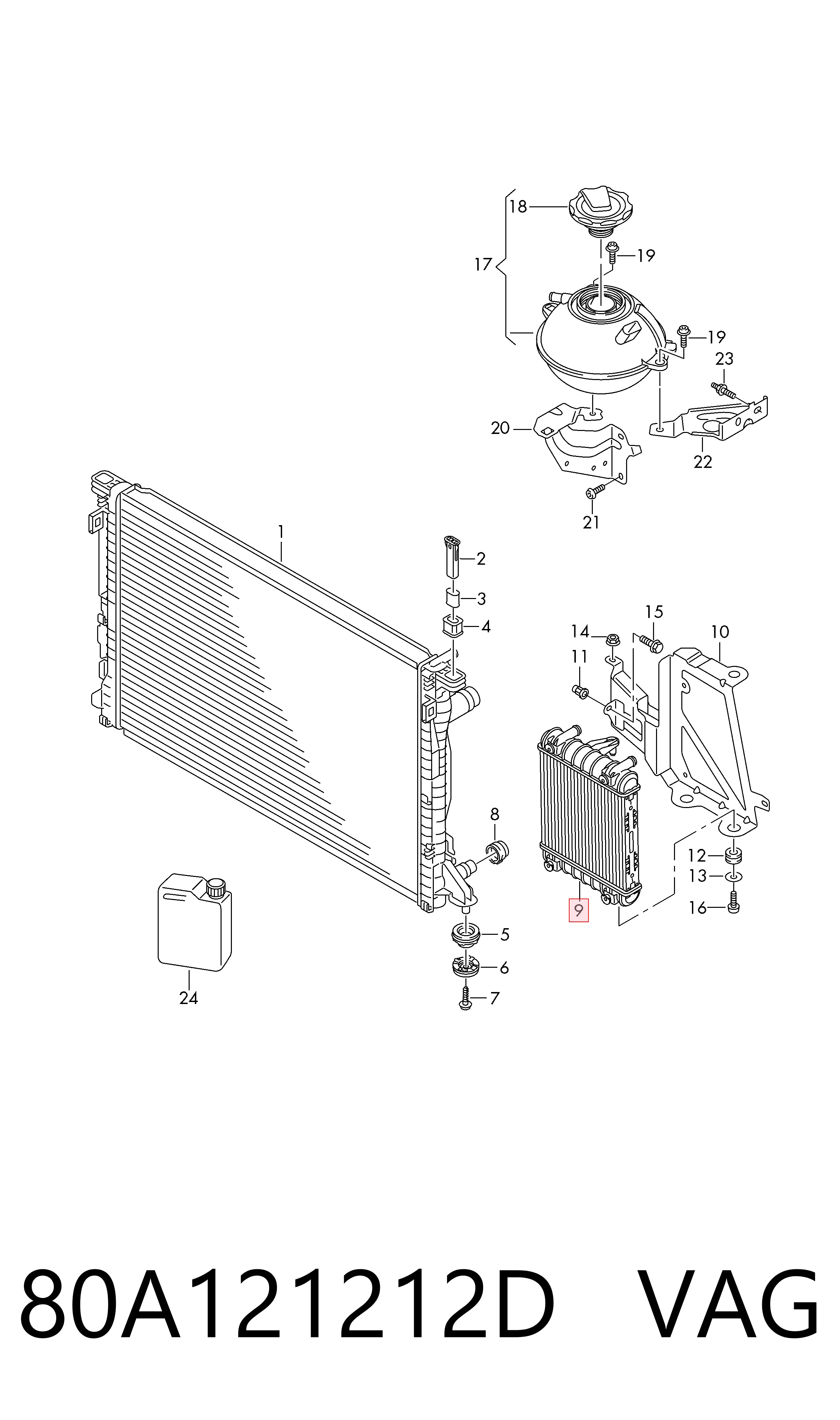 80A121212D VAG
