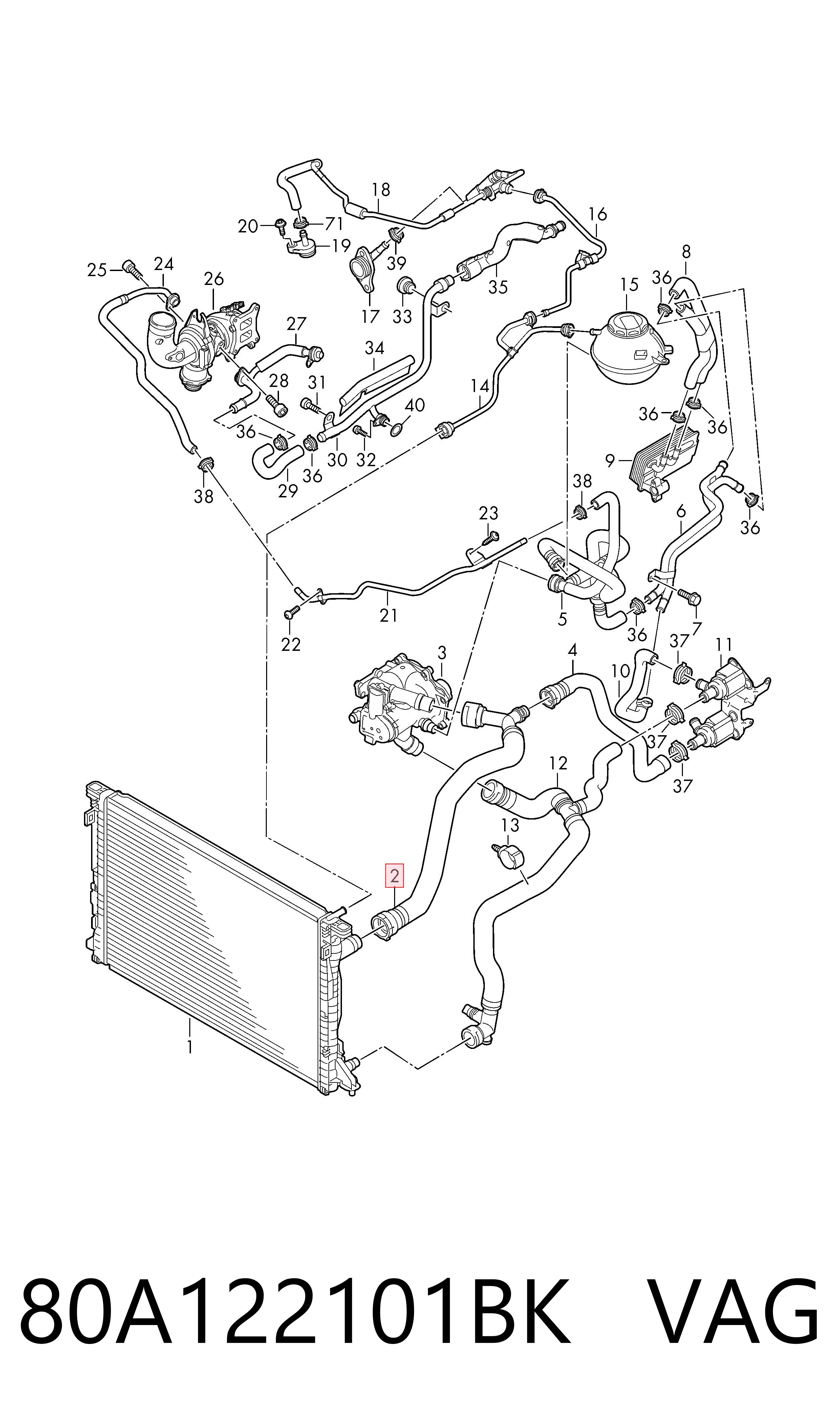 80A122101BK VAG