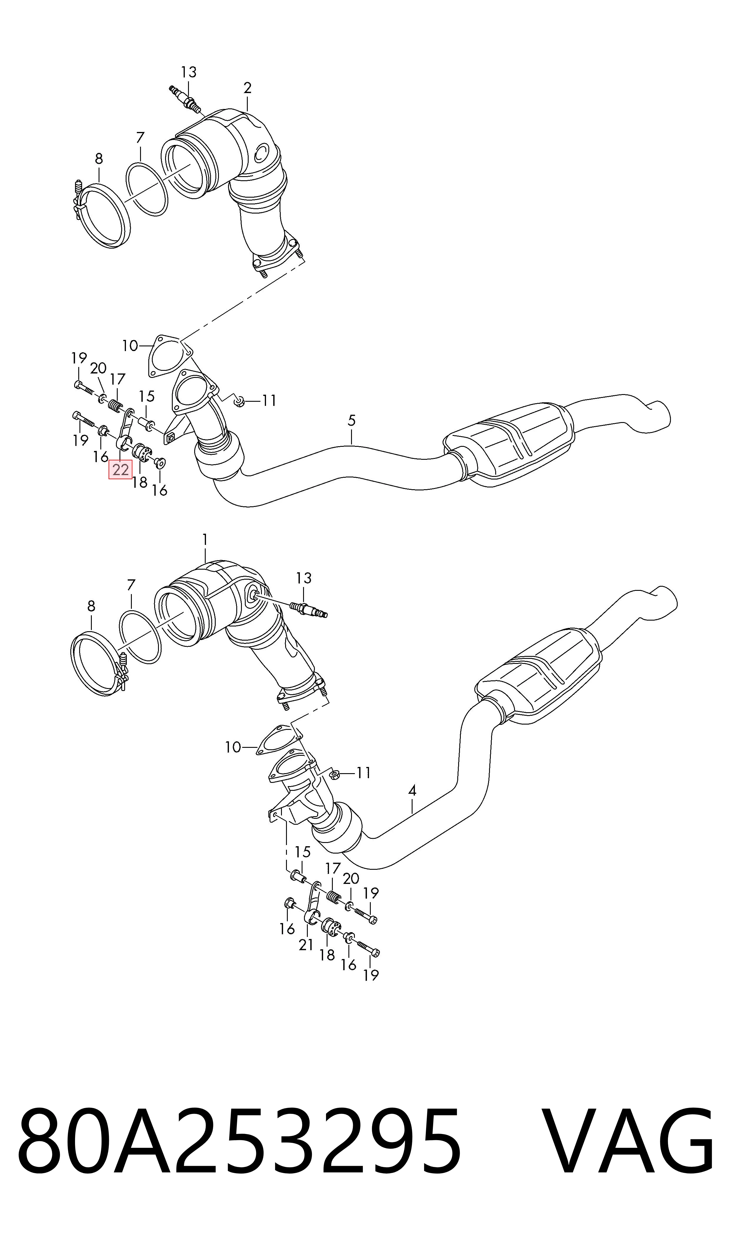 80A253295 VAG