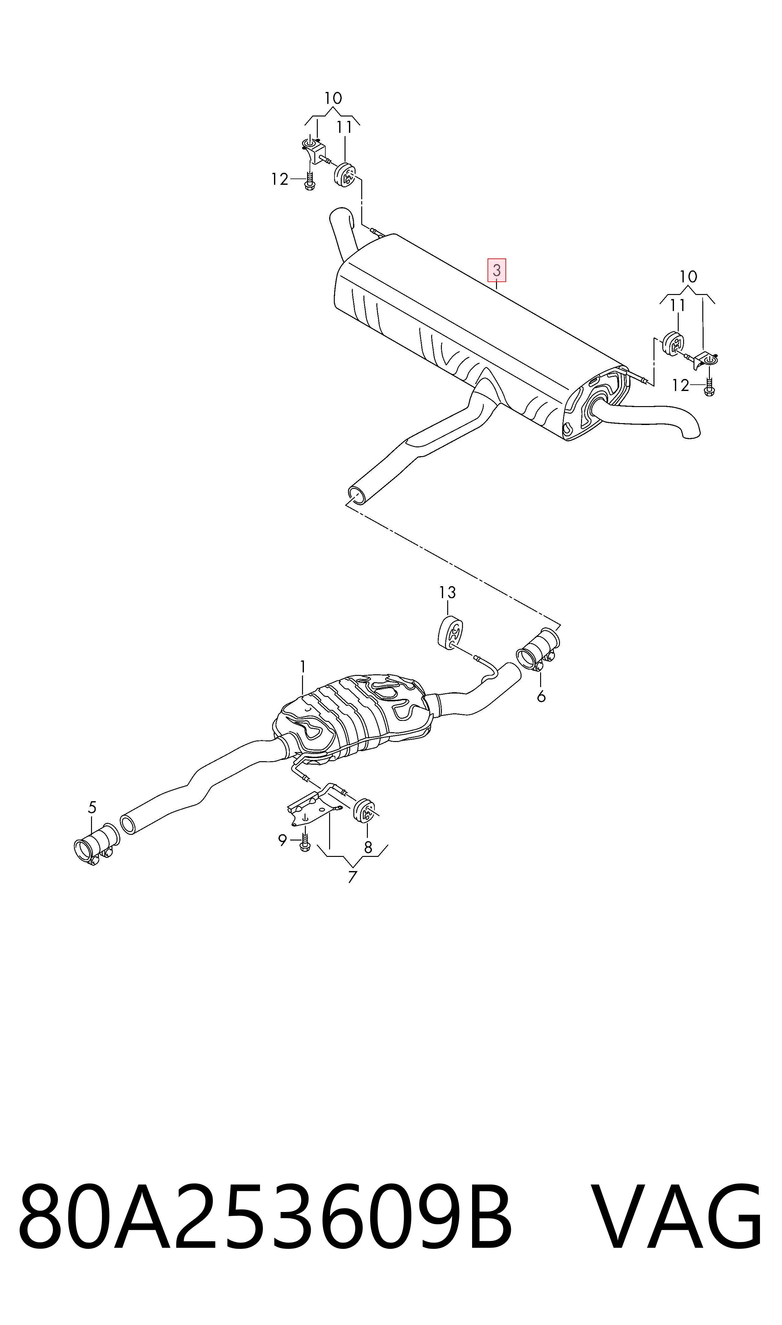 80A253609B VAG