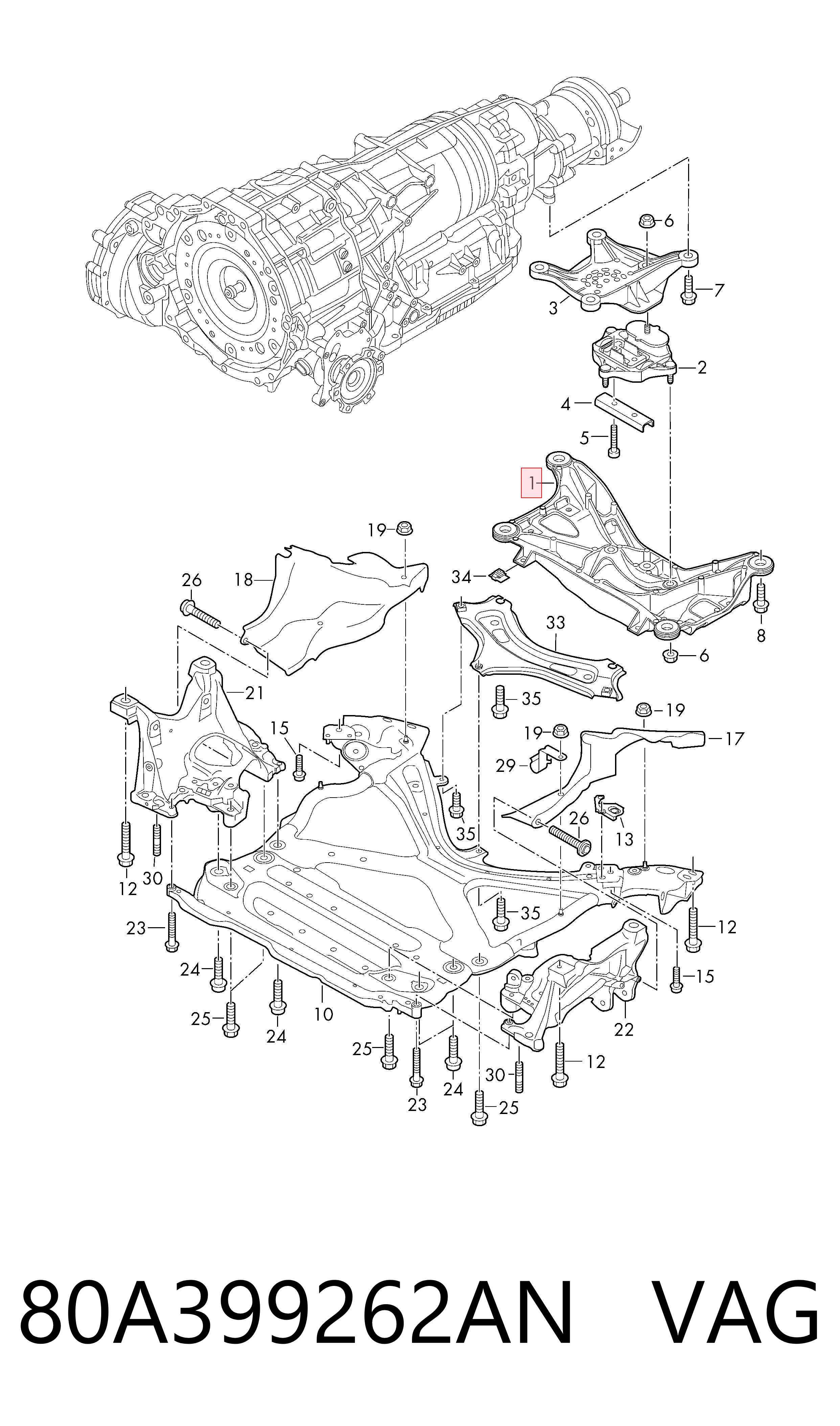 80A399262AN VAG